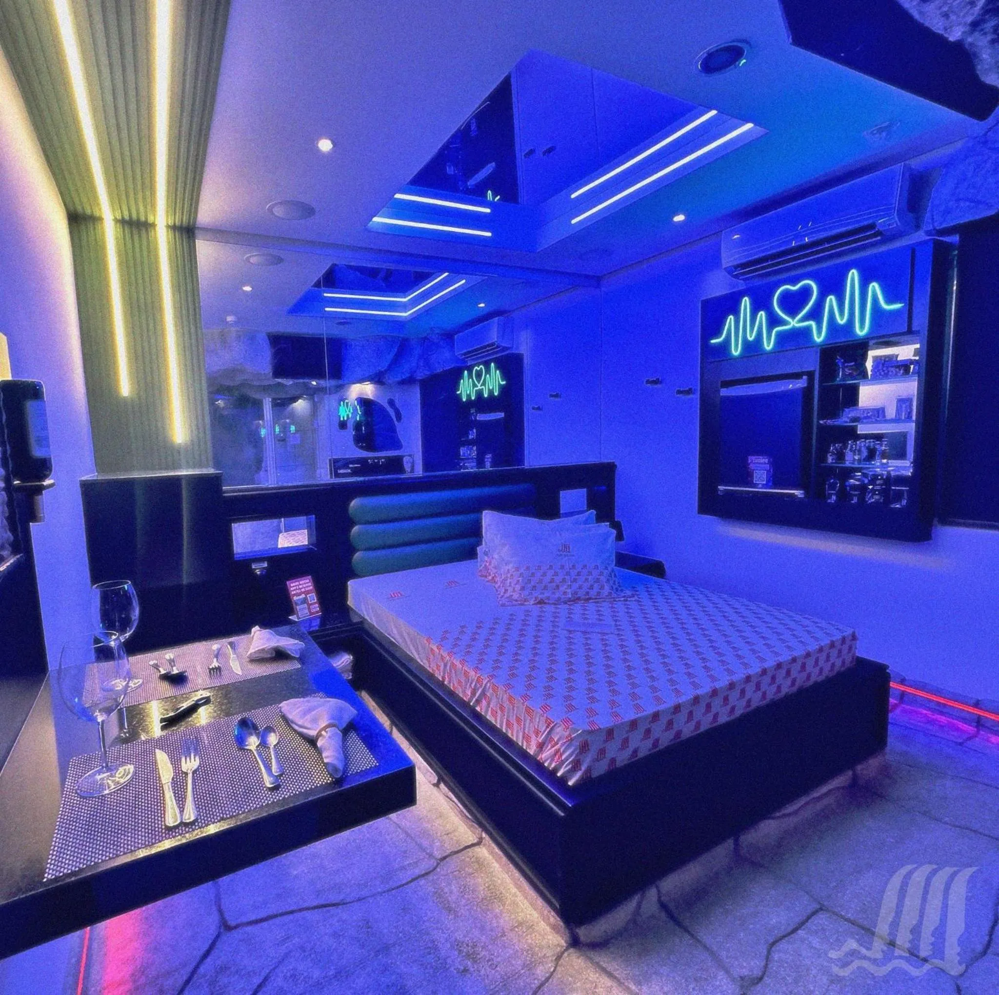 Bed in Cachoeiras Motel - Hotel