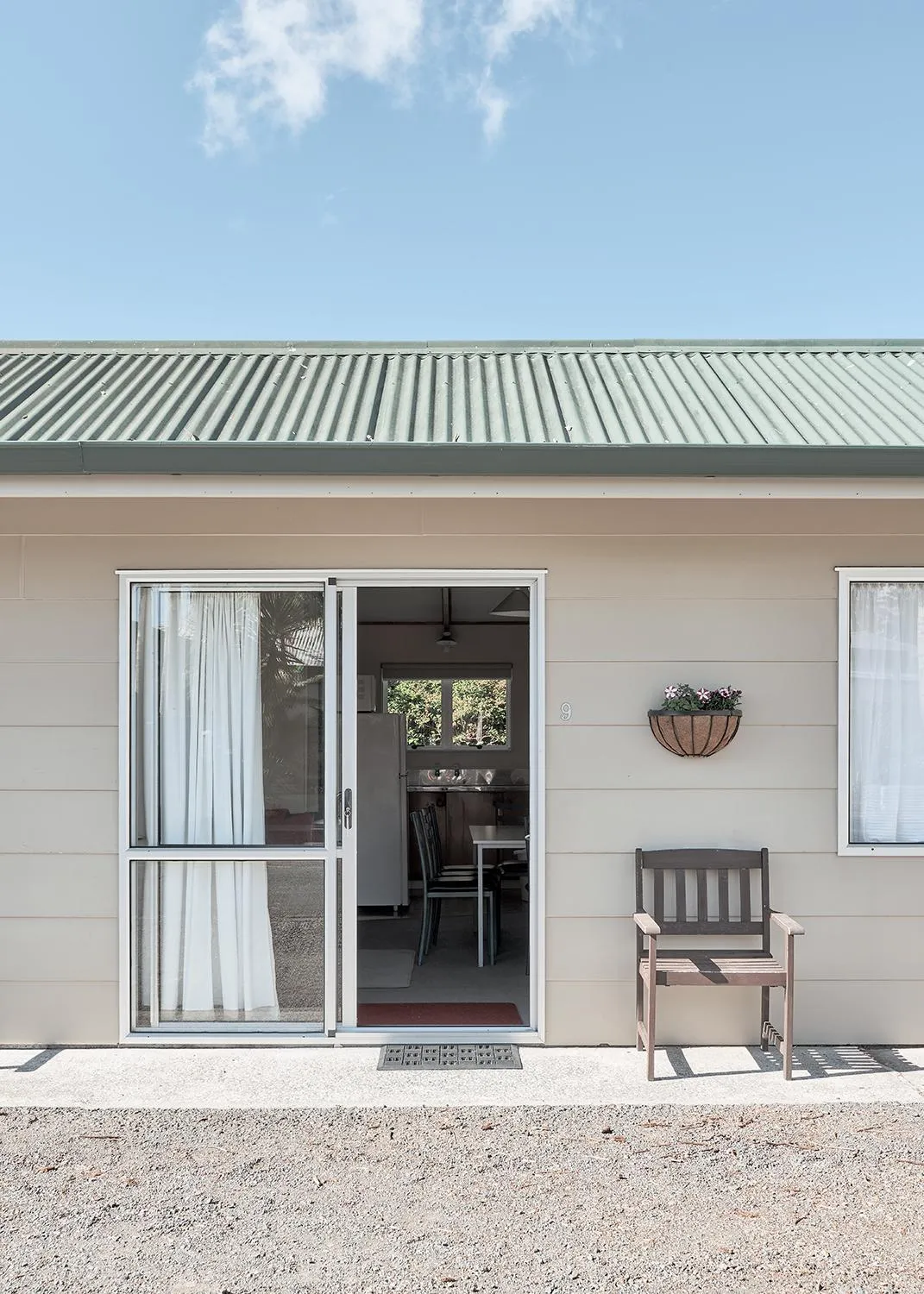 Facade/entrance in Mercury Bay Holiday Park