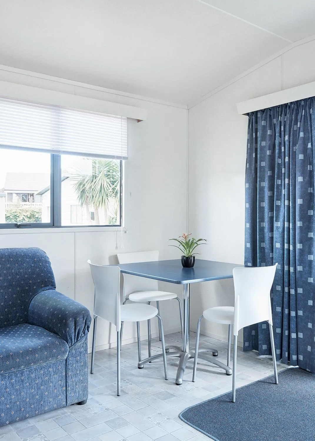 Dining area in Mercury Bay Holiday Park