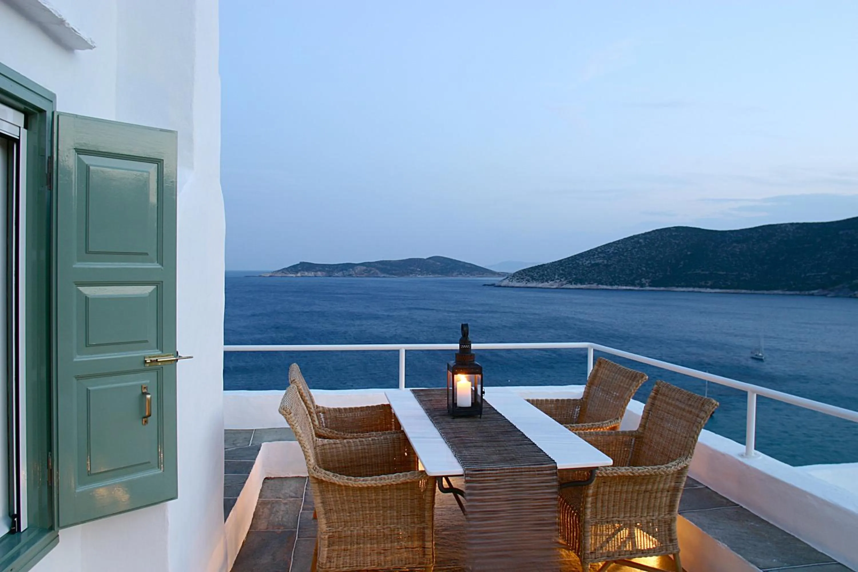 Balcony/Terrace in Niriedes Hotel