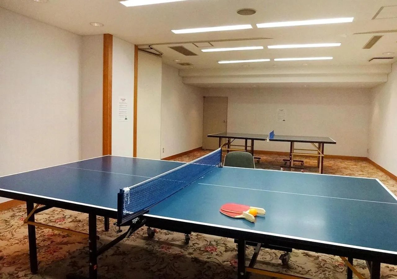 Table tennis in Hotel Yunishigawa