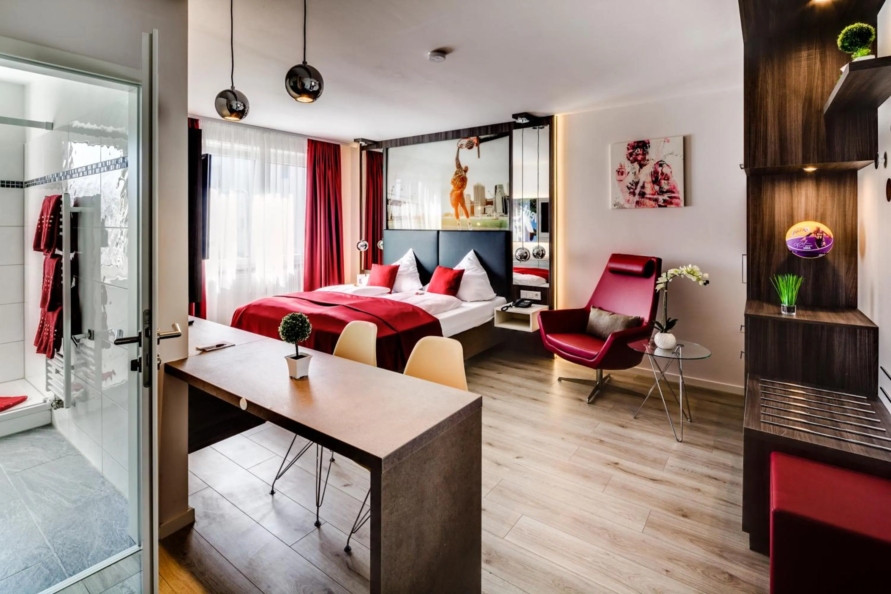 Photo of the whole room, Bed in Star Apart Hotel Sachsenhausen