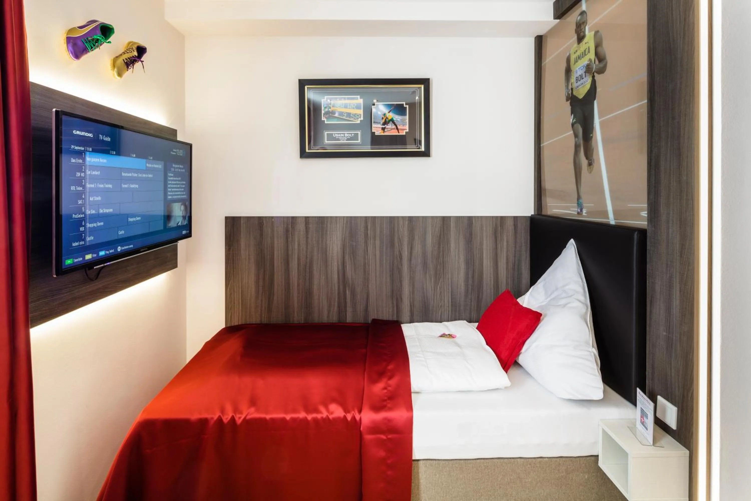 Bedroom, Bed in Star Apart Hotel Sachsenhausen