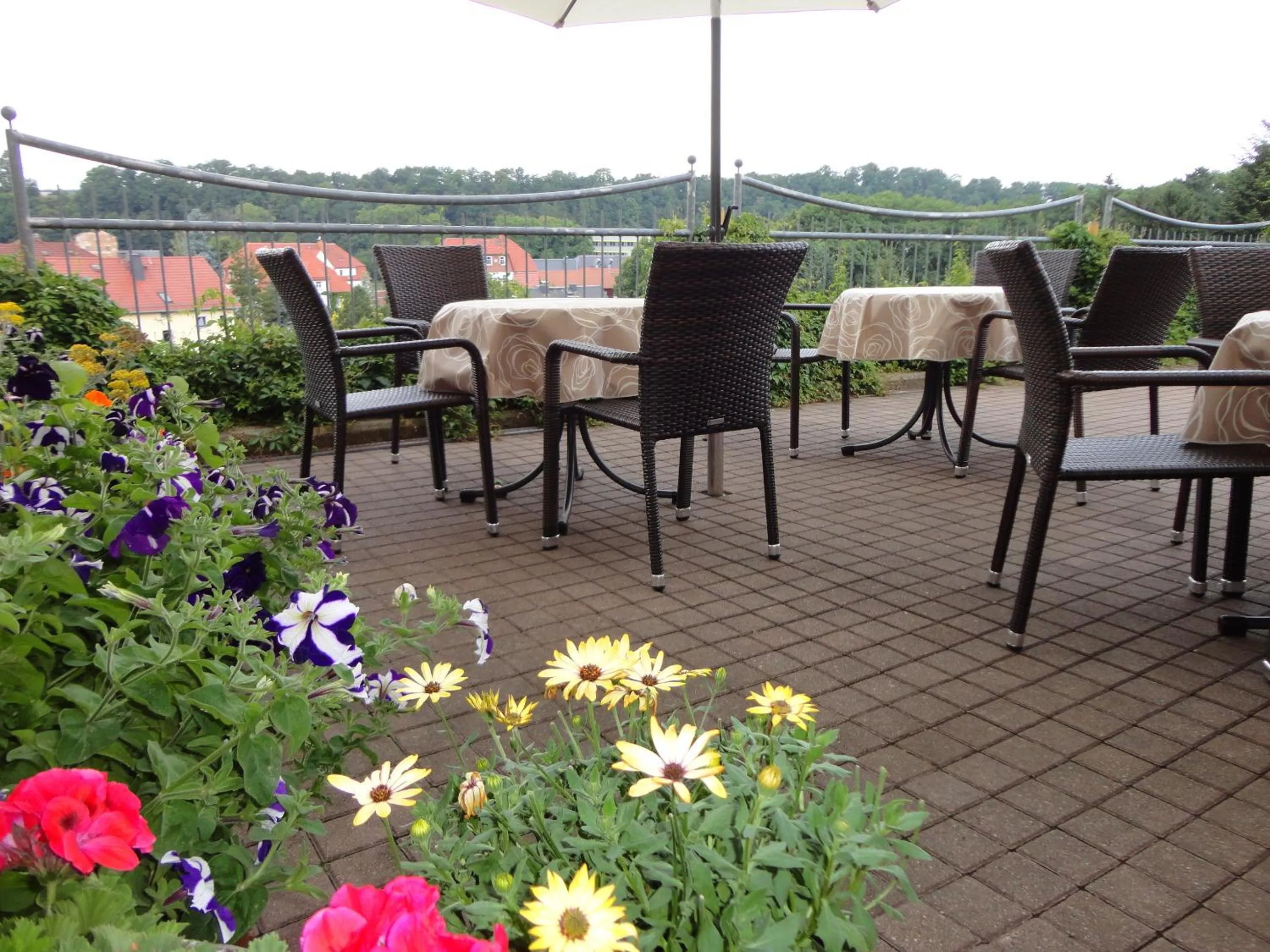 Balcony/Terrace in Hotel am Schloss