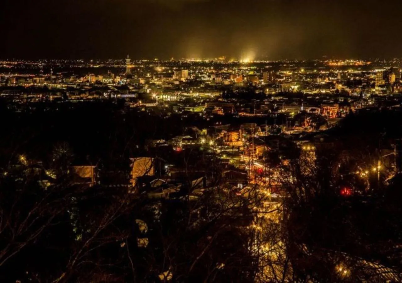 City view in Higashiyama Park Hotel Shinfugetsu