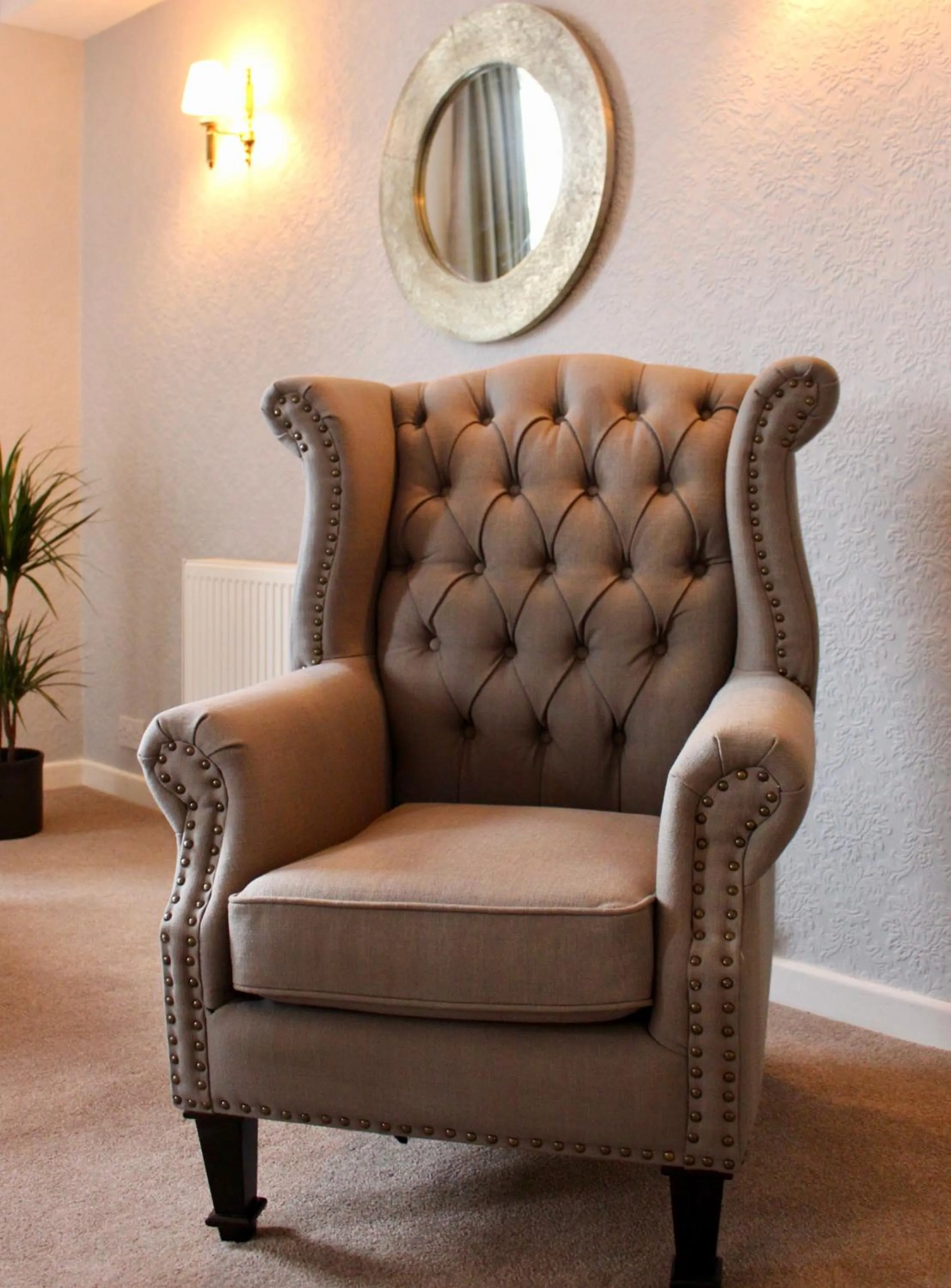 Living room in Mode - The Old School House