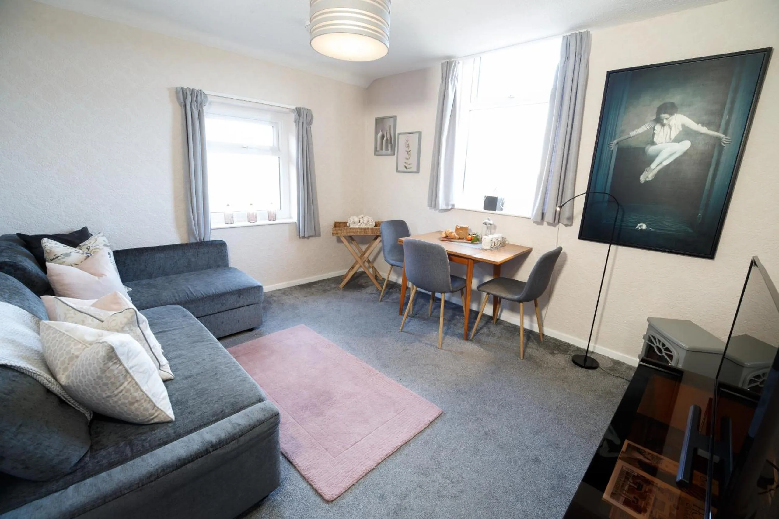 Living room in Mode - The Old School House