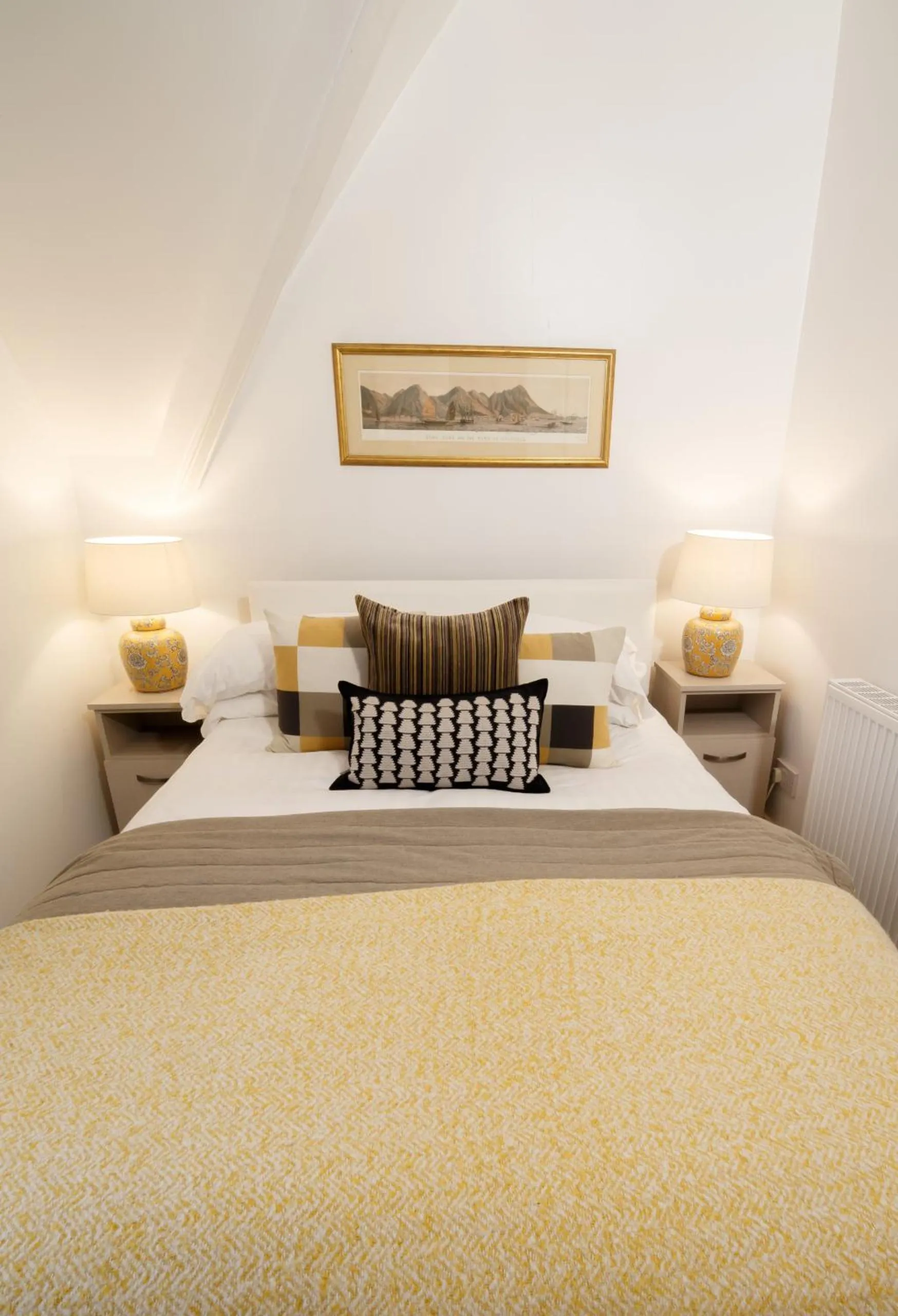 Bedroom in Mode - The Old School House