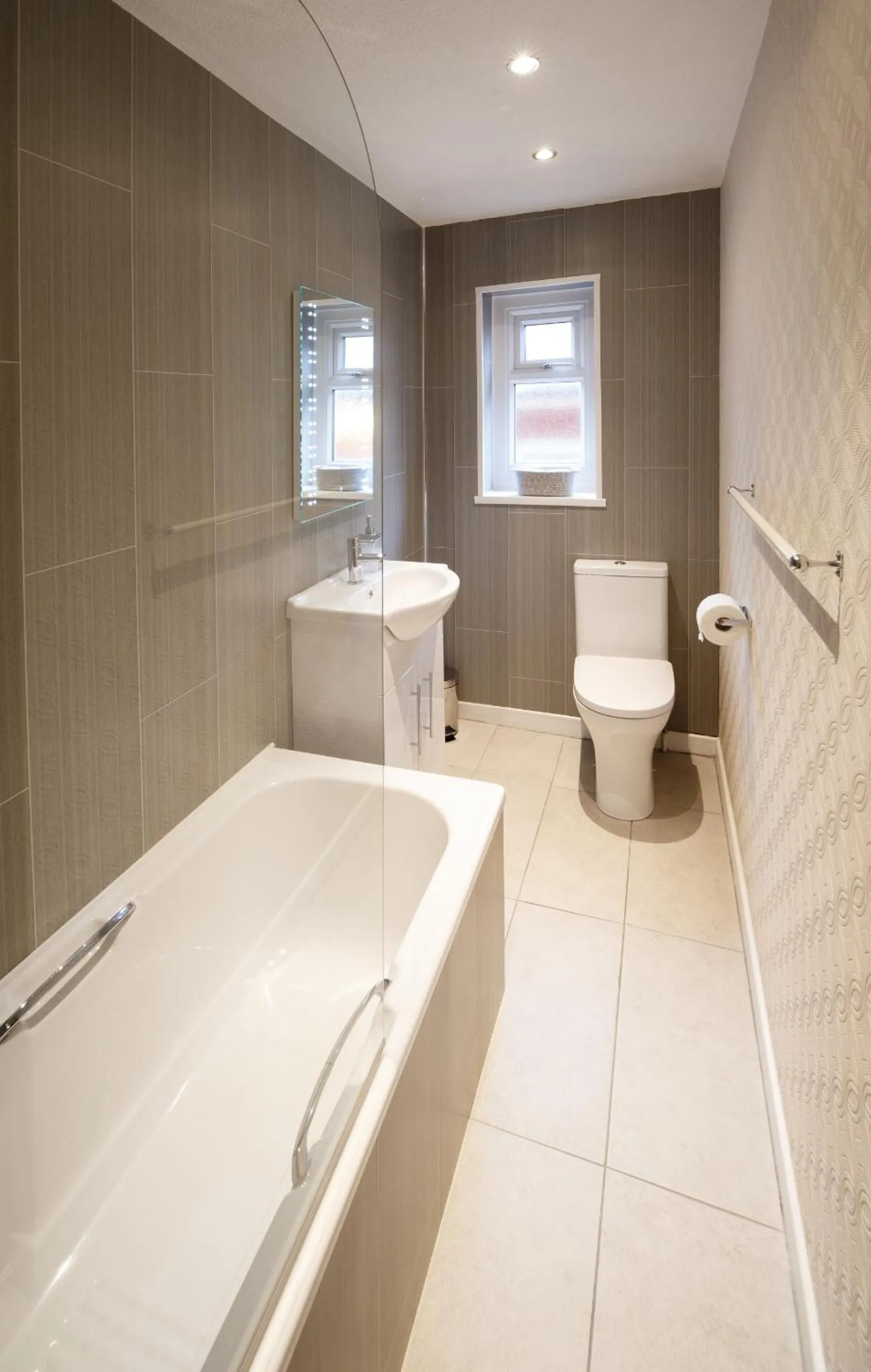 Bathroom in Mode - The Old School House