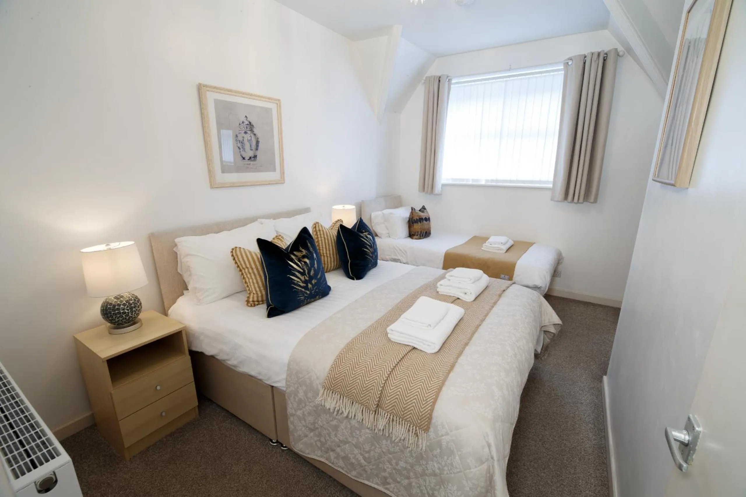 Bedroom in Mode - The Old School House