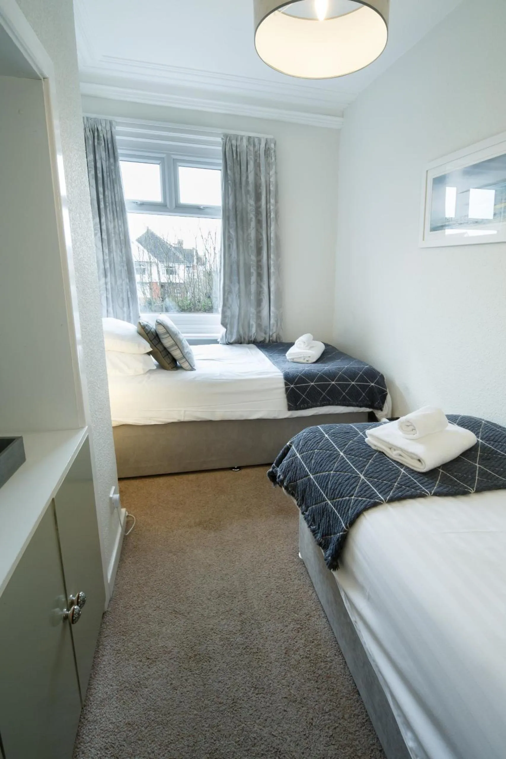 Bedroom in Mode - The Old School House