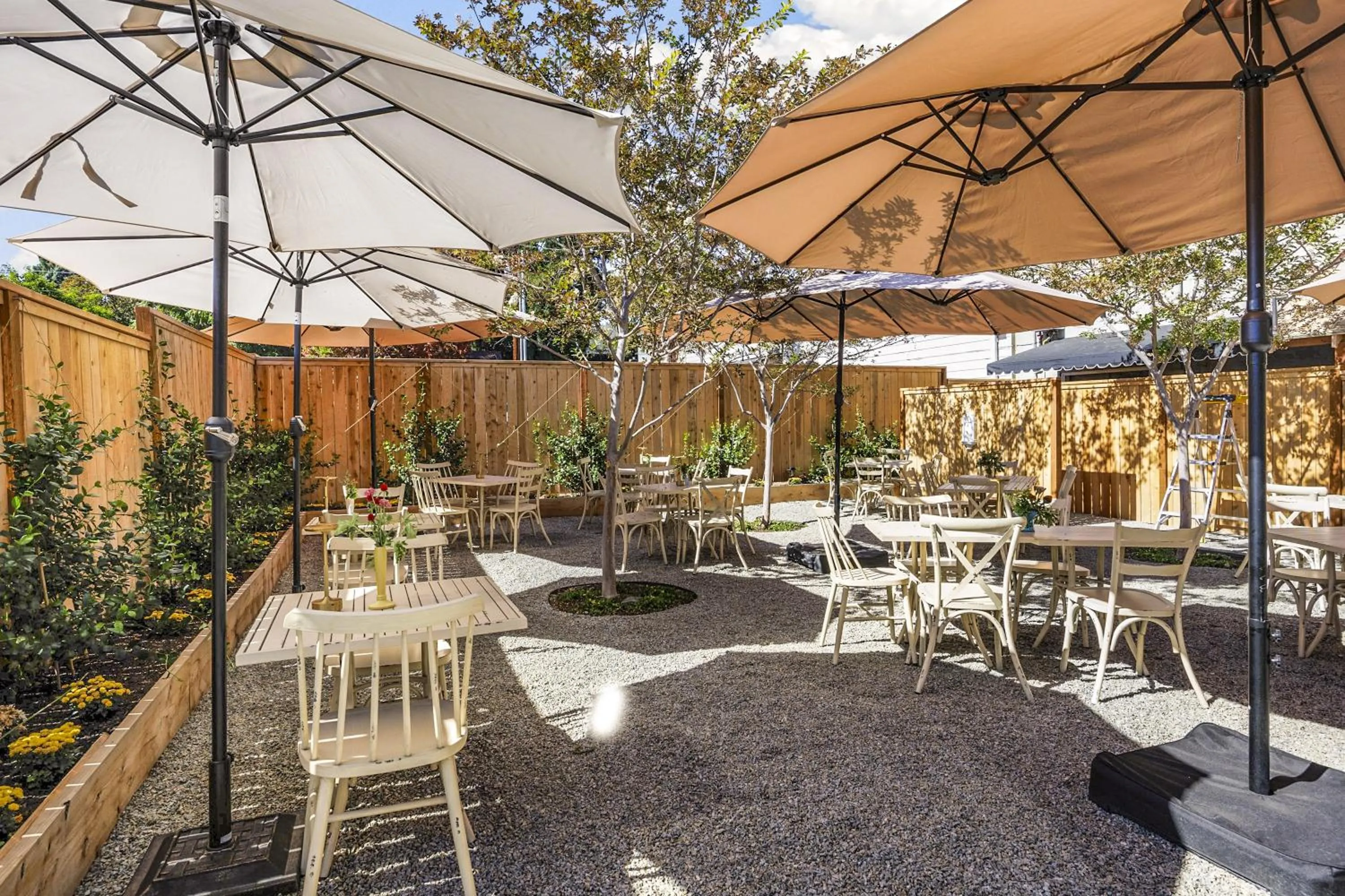 Patio in McCully House Inn