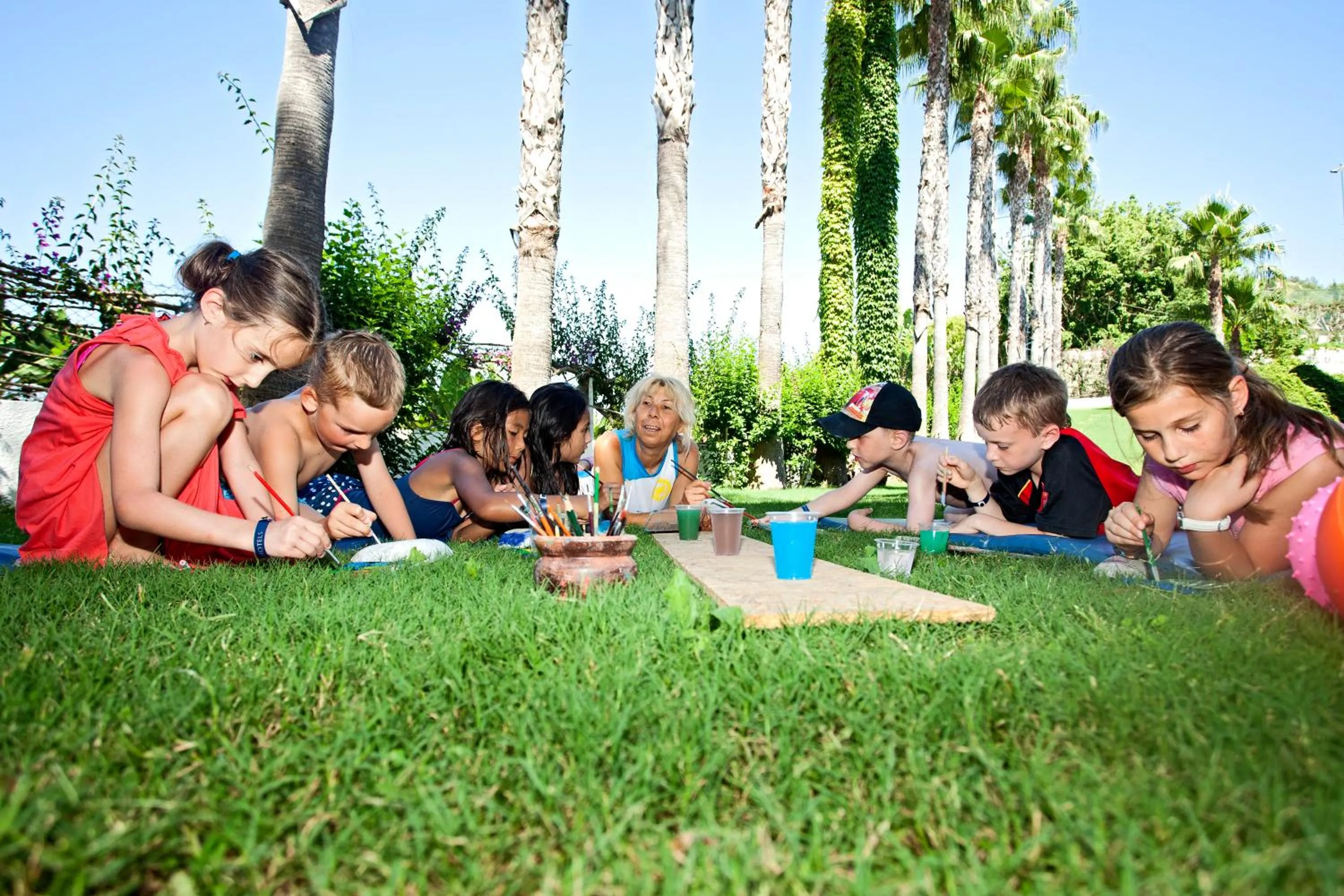 Children play ground in Club Titan Hotel Ultra All Inclusive