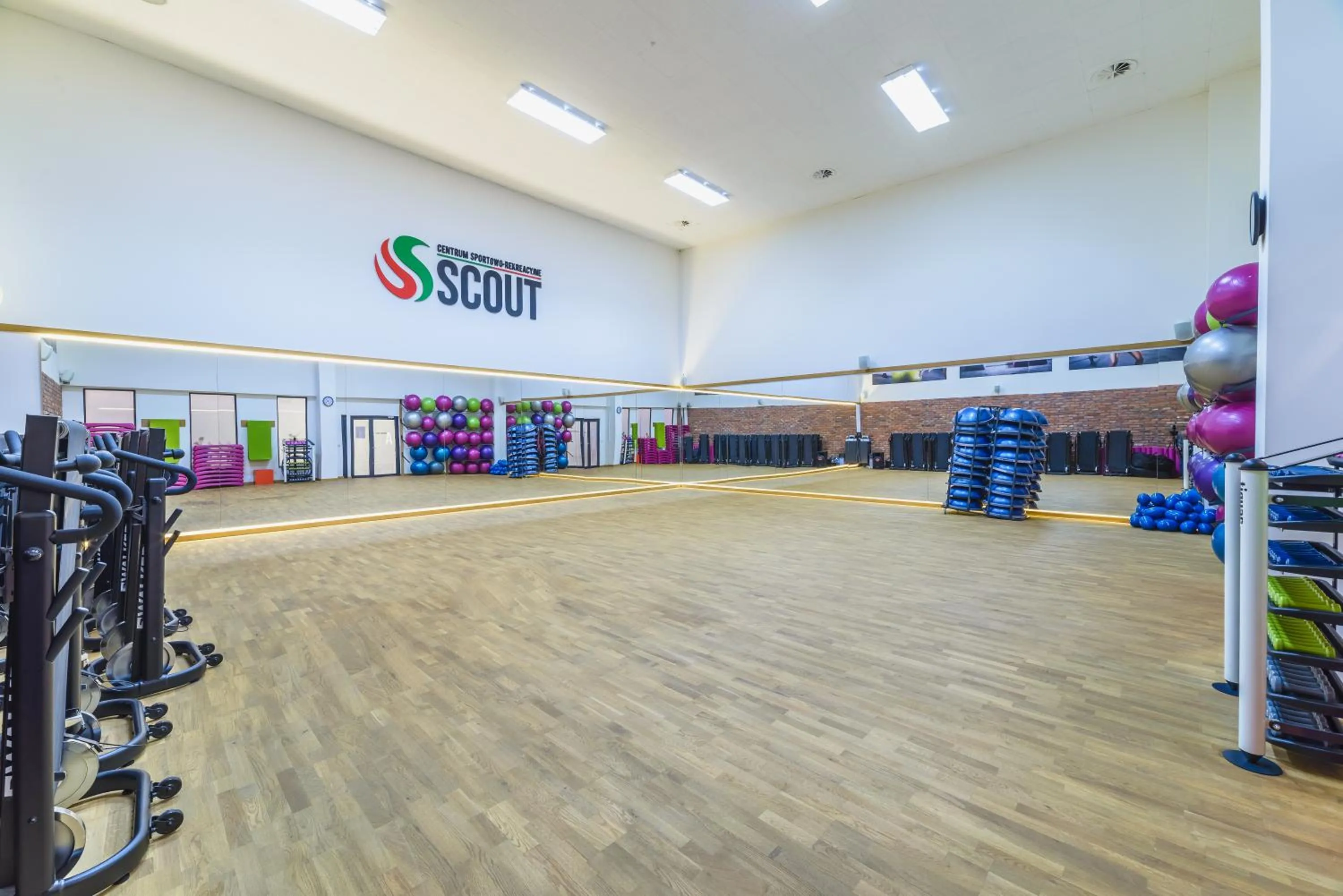 Fitness centre/facilities in Hotel Scout