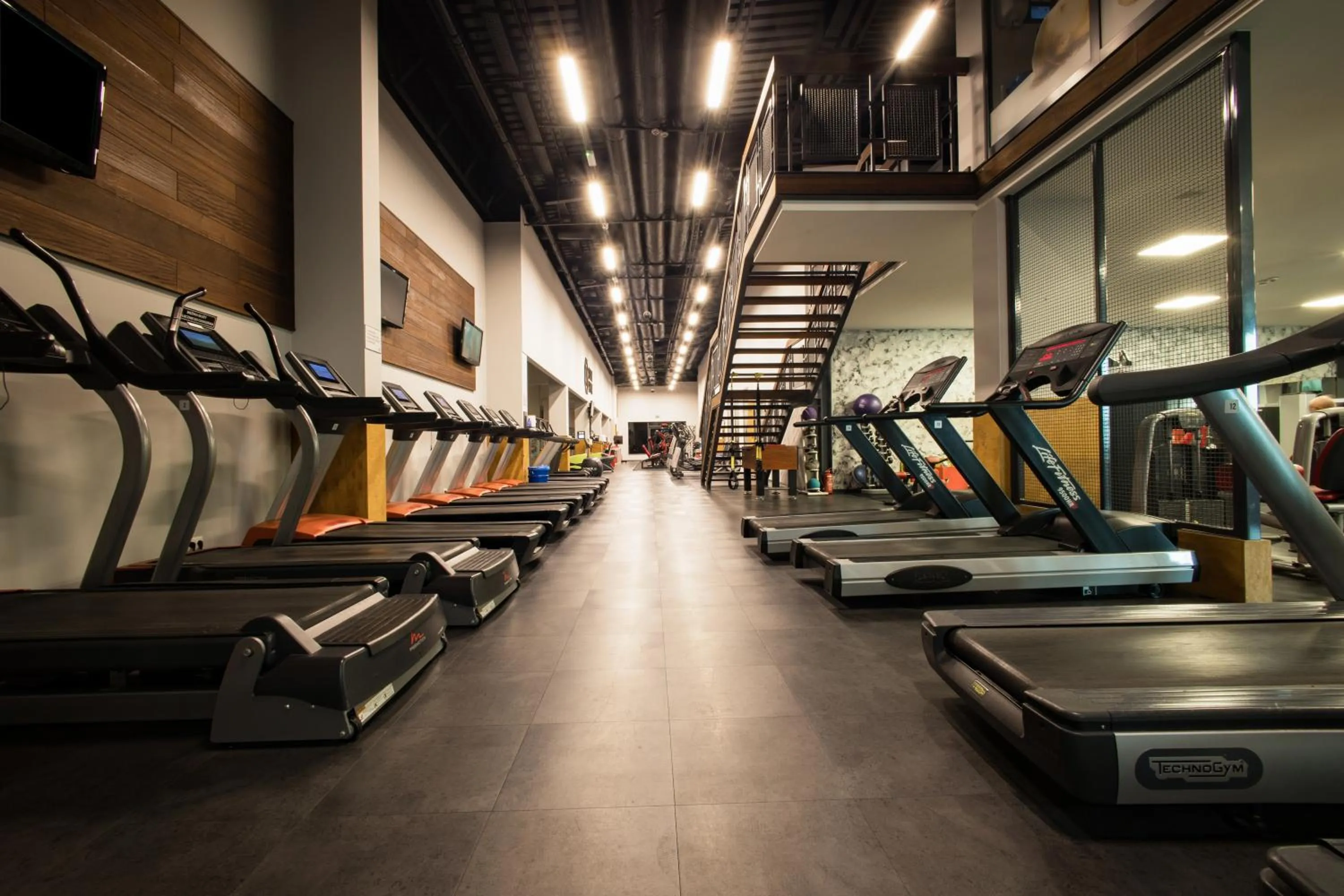 Fitness centre/facilities in Hotel Scout