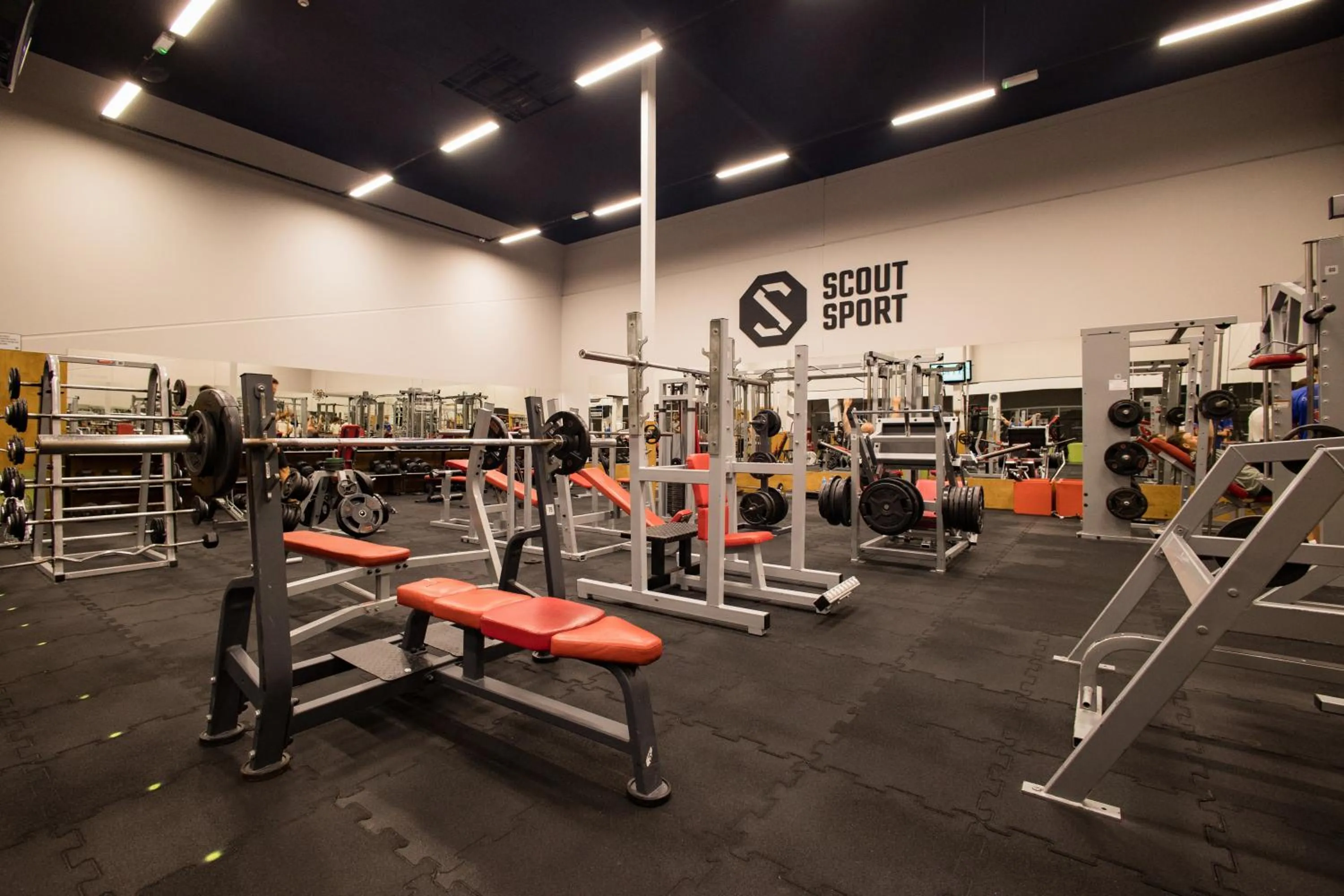 Fitness centre/facilities in Hotel Scout