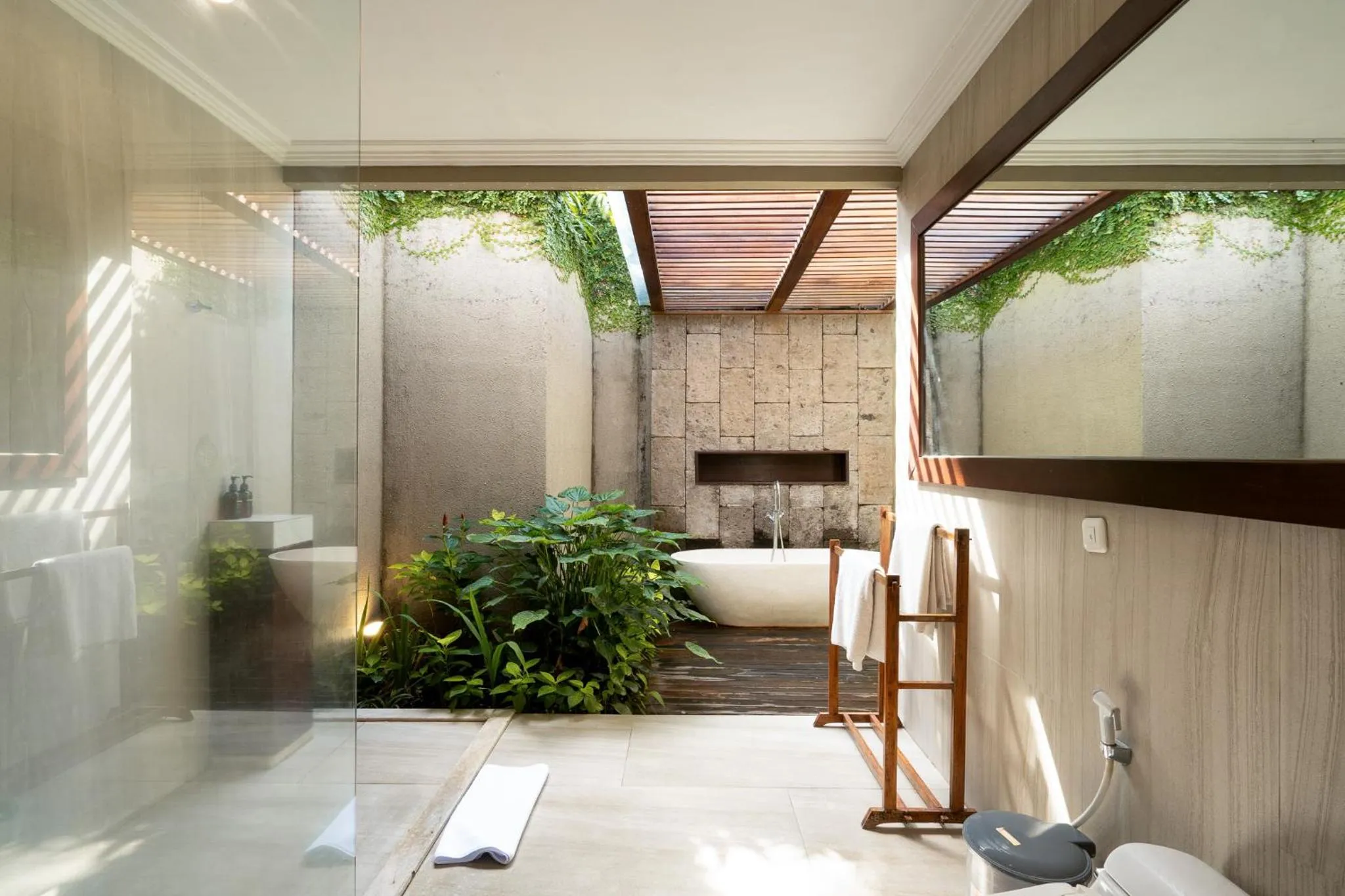 Bathroom in Kecapi Villa Seminyak by Ini Vie Hospitality