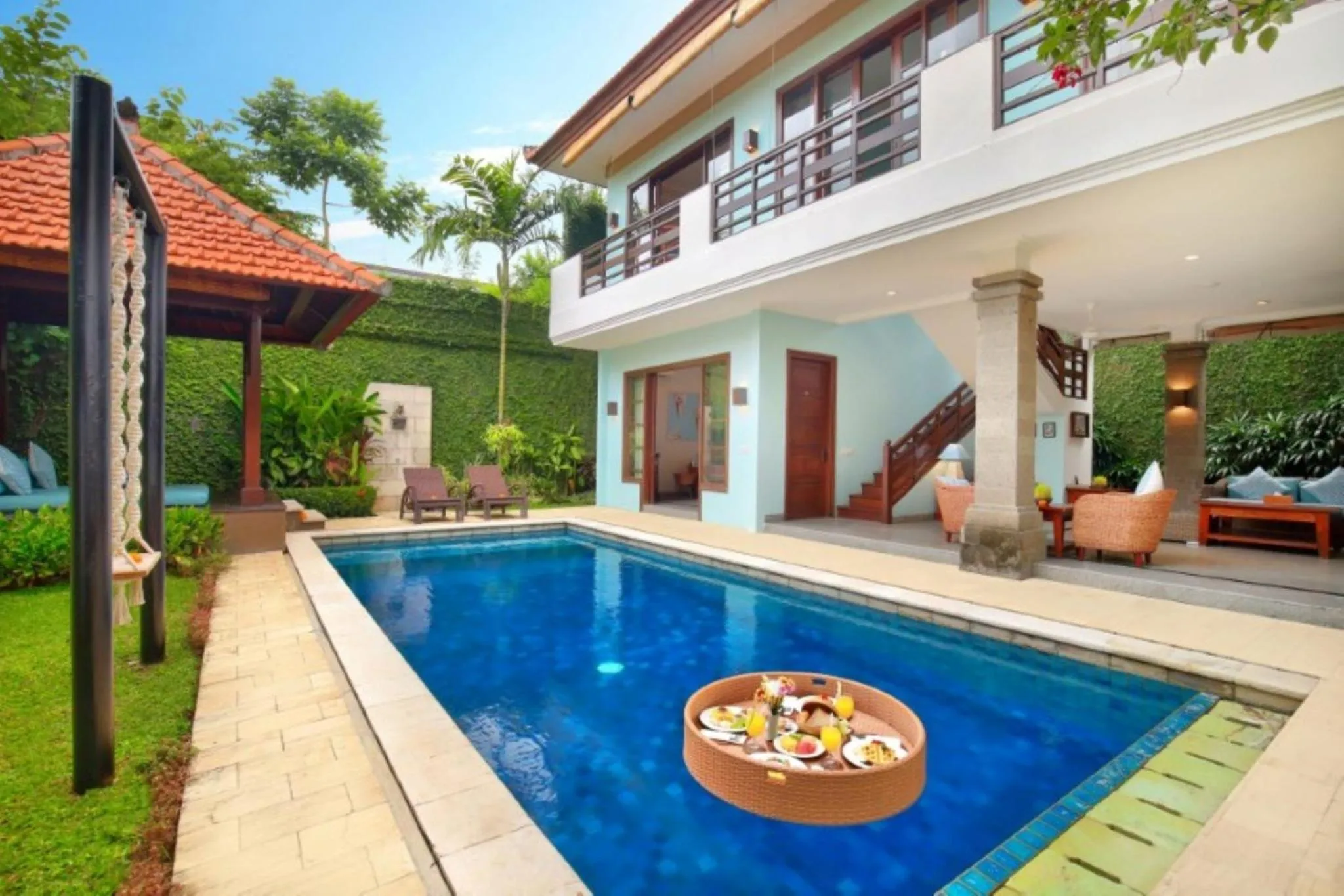 Swimming pool in Kecapi Villa Seminyak by Ini Vie Hospitality