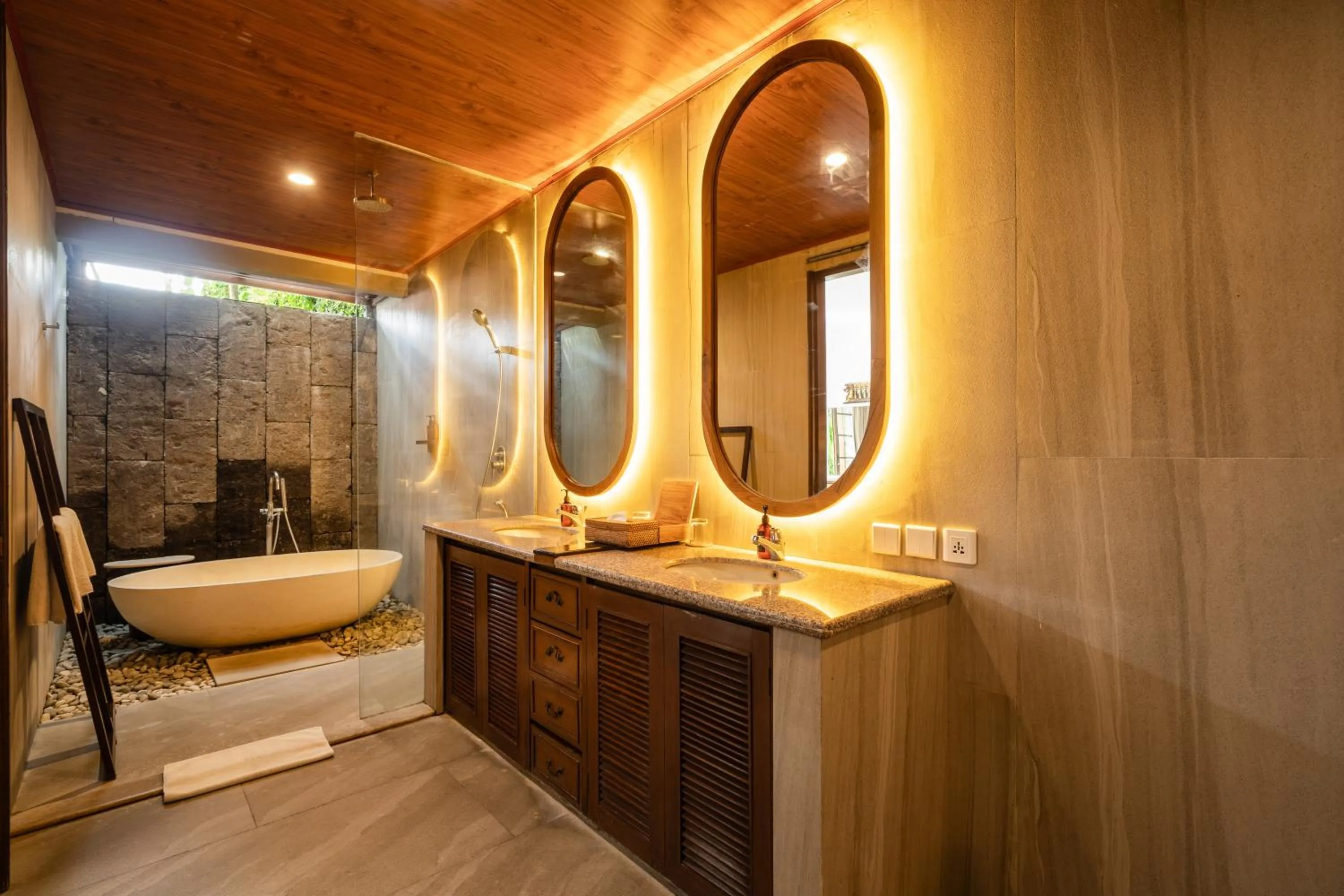 Bathroom in Kecapi Villa Seminyak by Ini Vie Hospitality