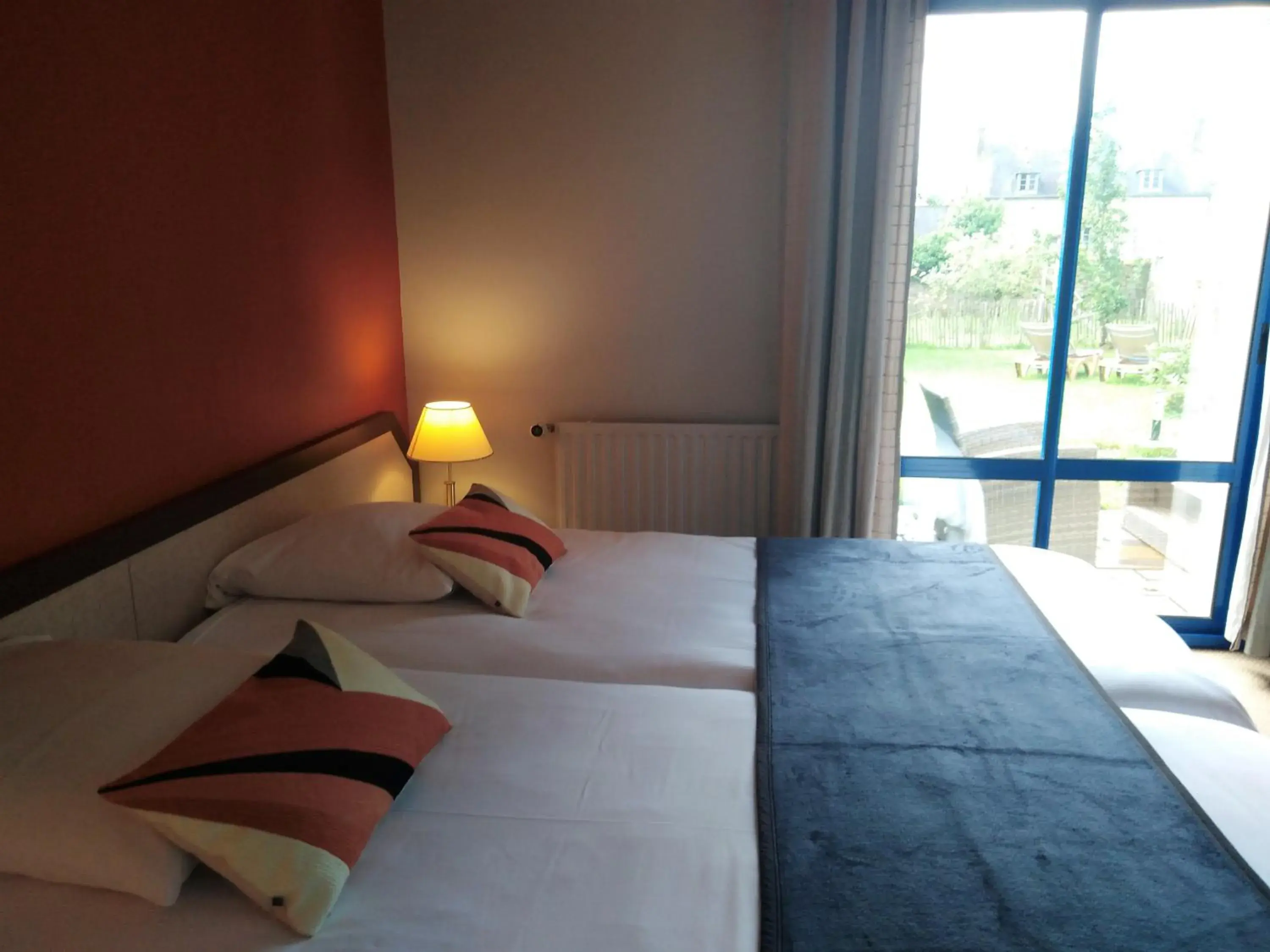 Twin Room with Garden View in Hotel Restaurant Le Capricorne Twin Room with Garden View in Hotel Restaurant Le Capricorne