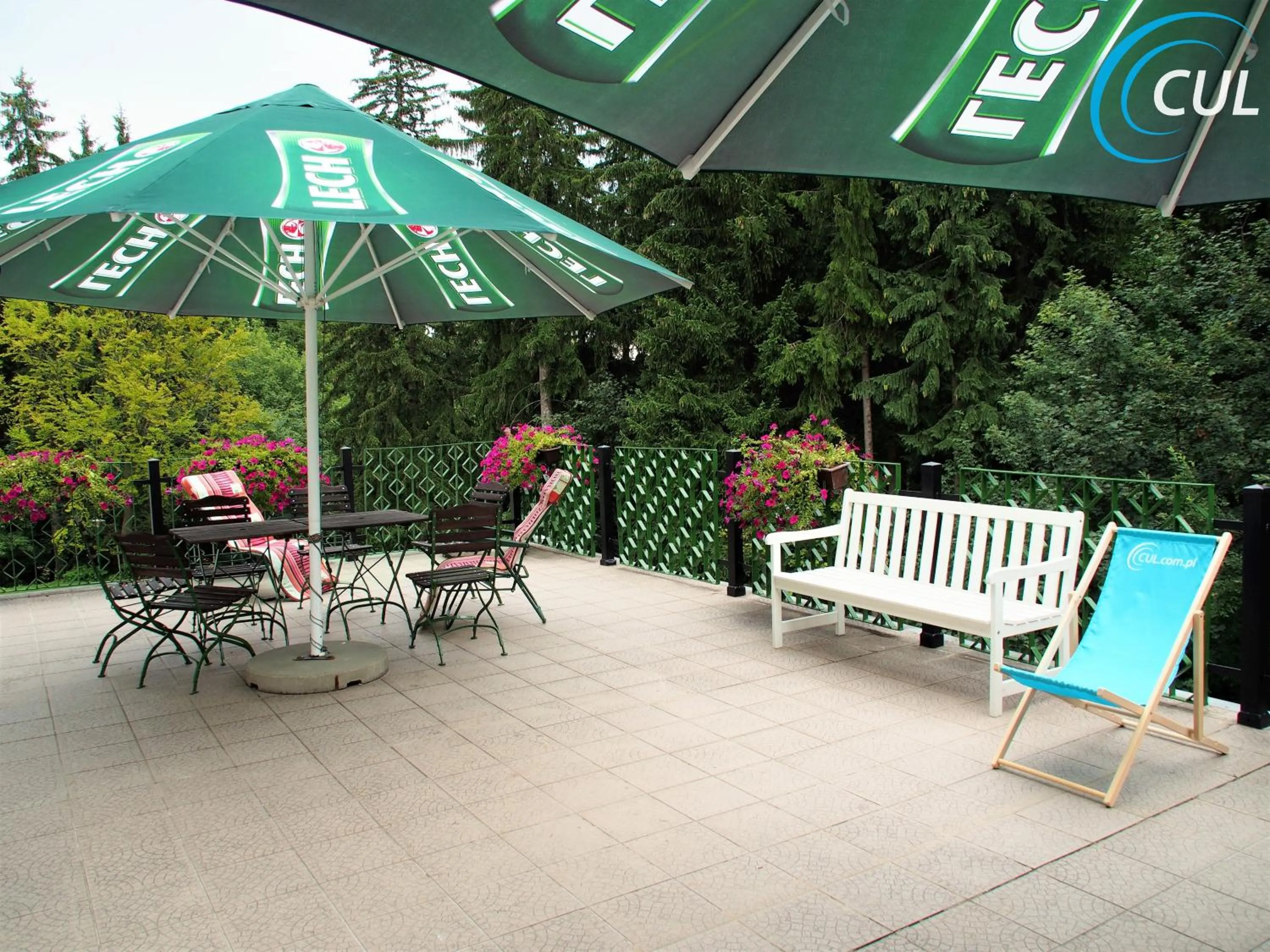 Balcony/Terrace in Ośrodek Wypoczynkowy Olimp