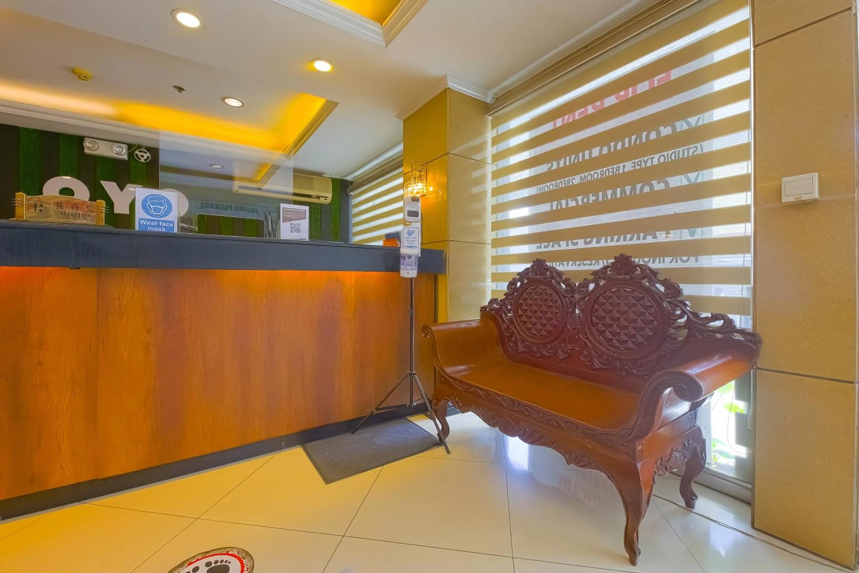 Lobby or reception in Super OYO 791 Bell Mansion