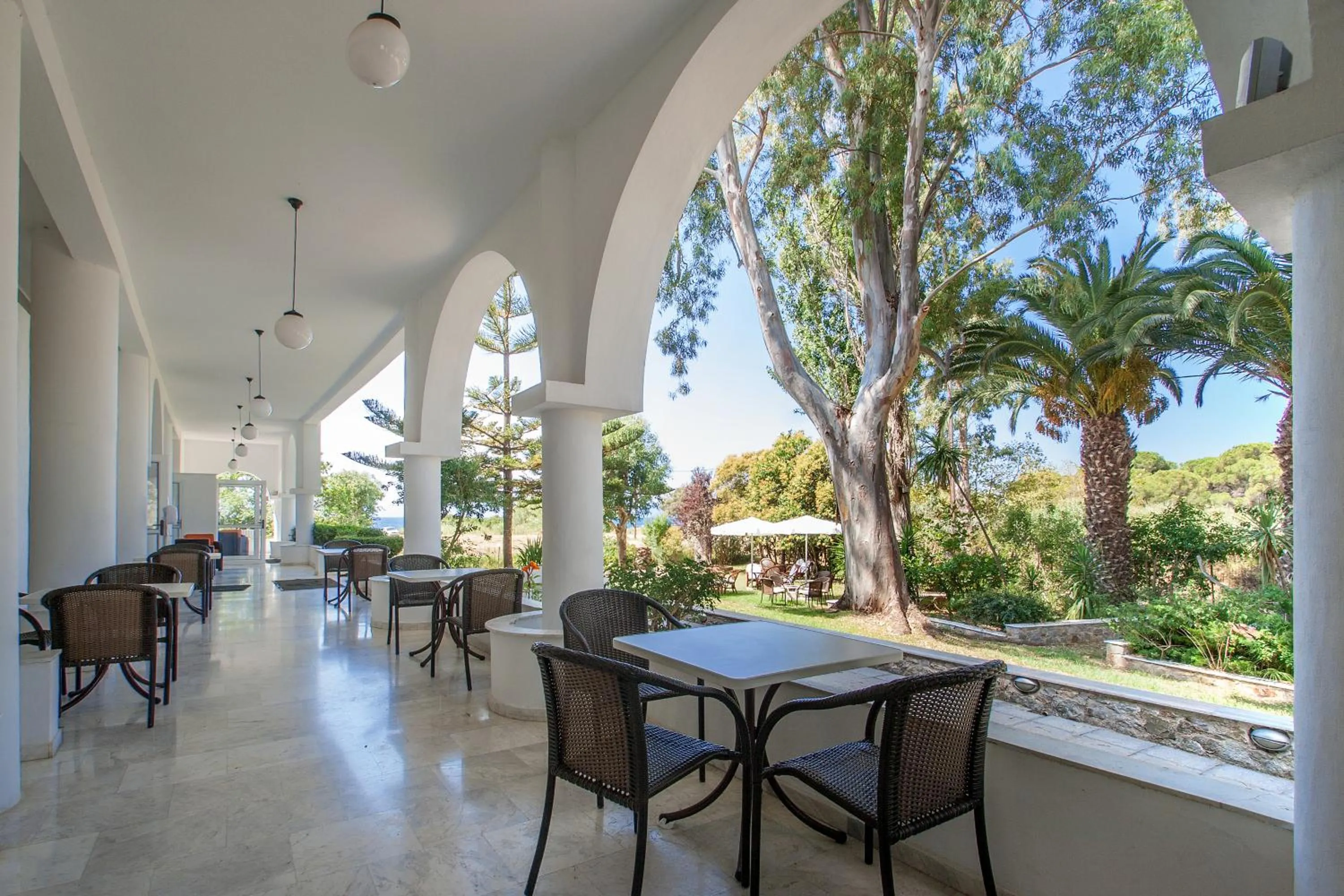 Patio in Arco Beach Hotel