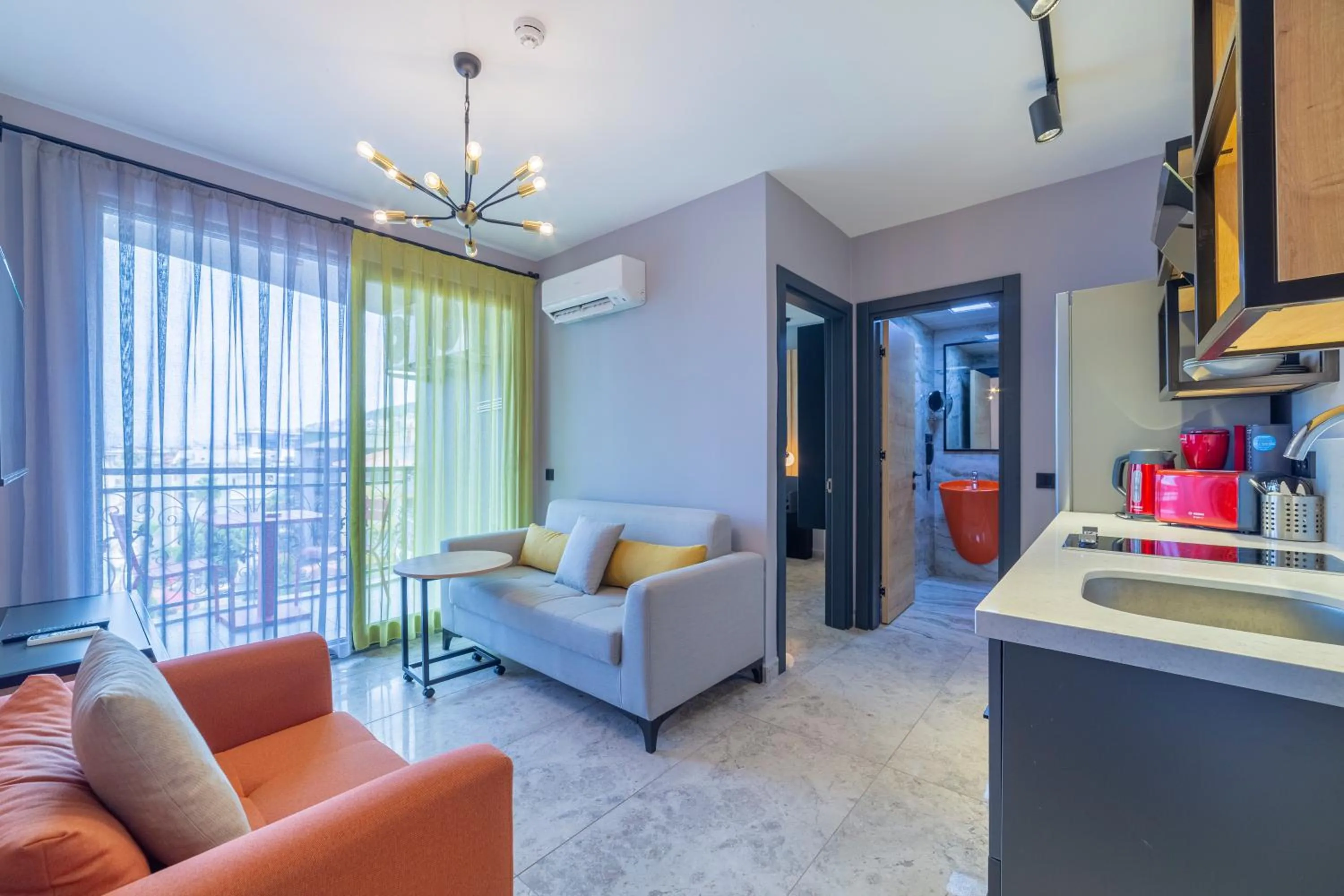 Photo of the whole room in Twin Apart Hotel