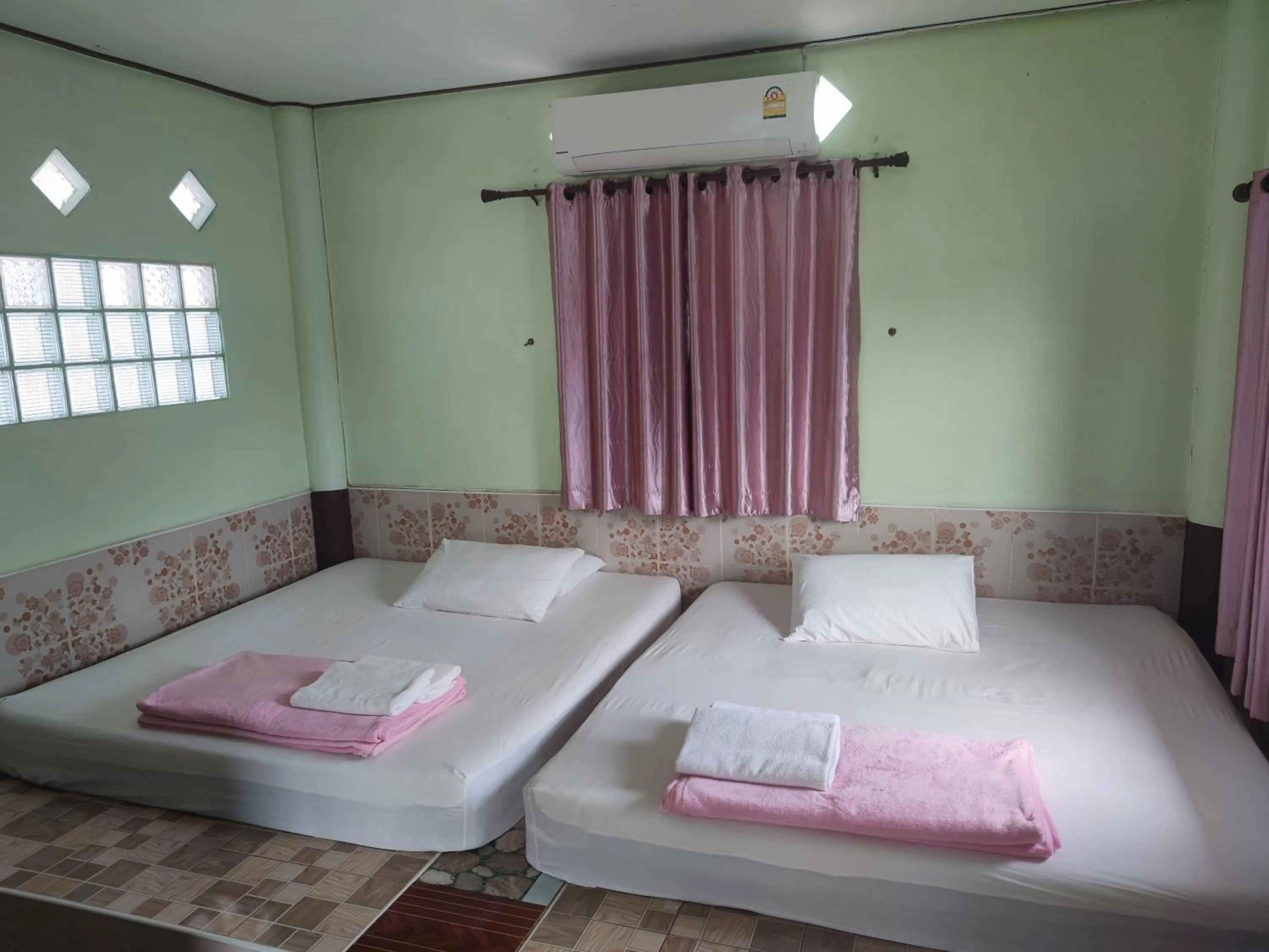 Bed in Chattong resort