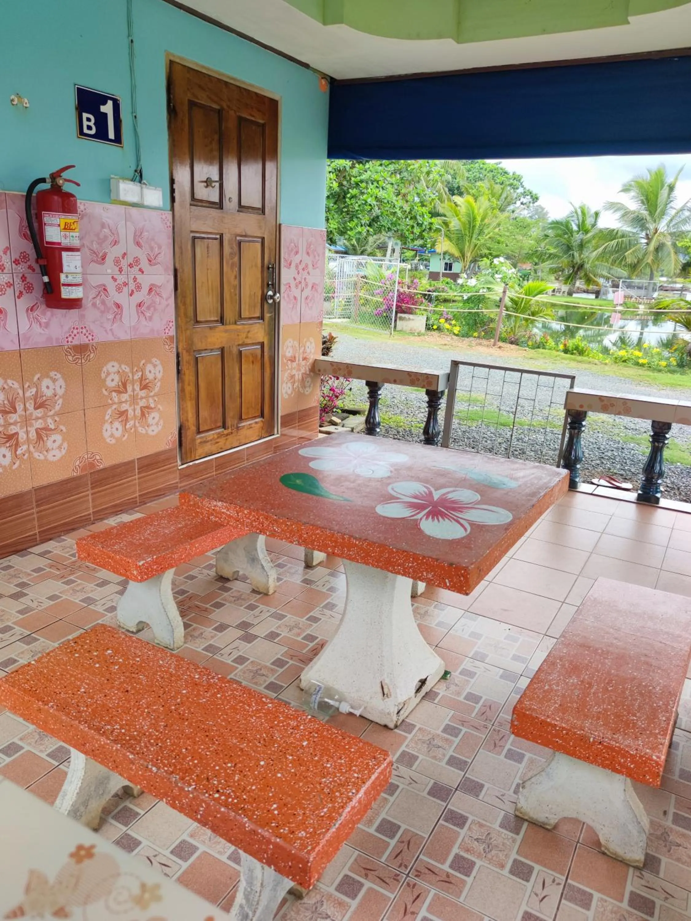 Balcony/Terrace in Chattong resort
