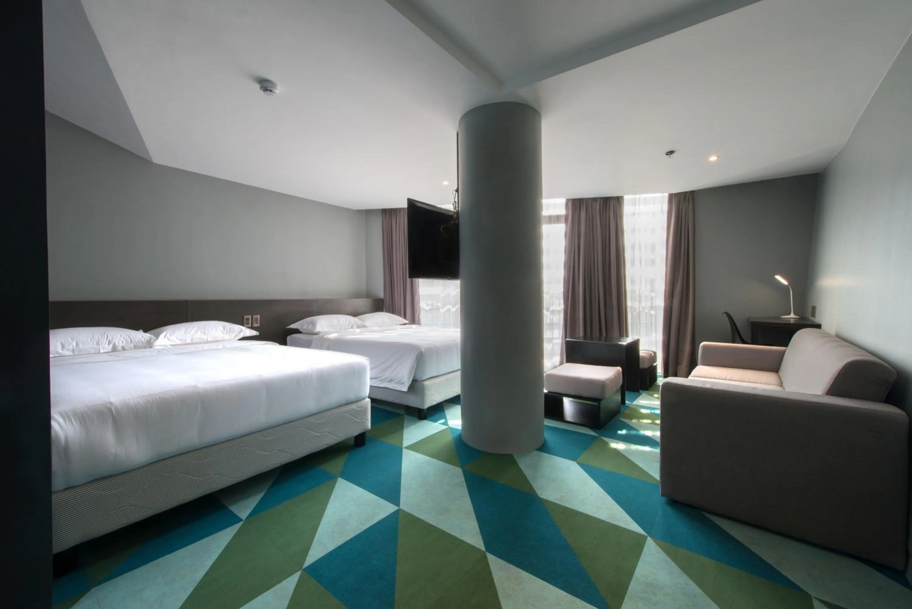 Bed in G1 Lodge Design Hotel