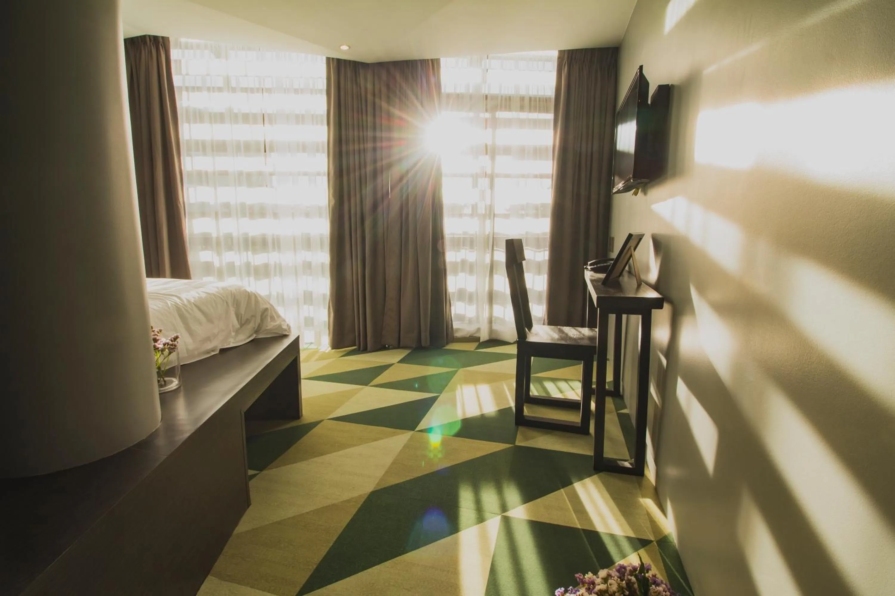 Bed in G1 Lodge Design Hotel