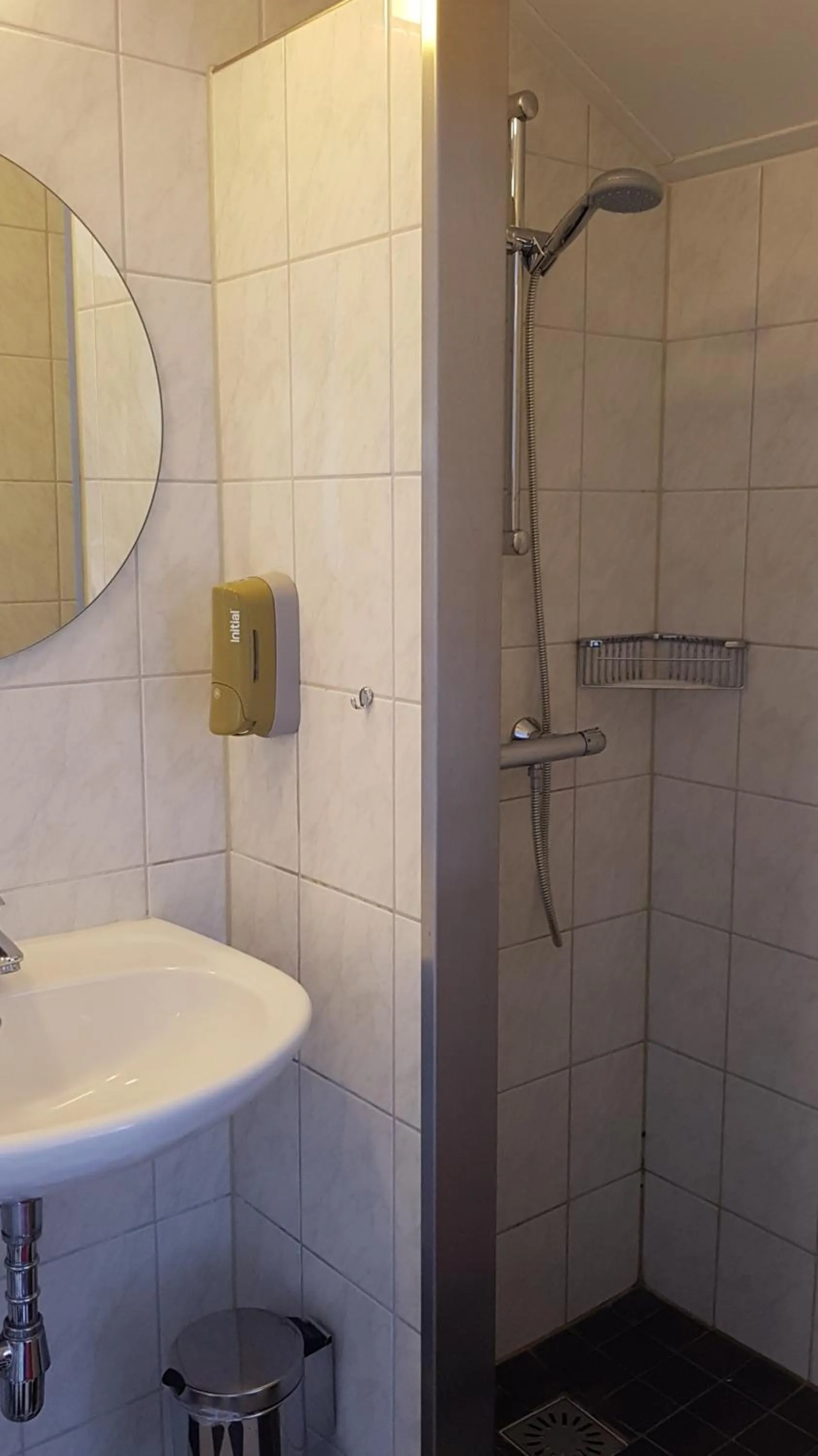 Shower in Hotel De Schildkamp