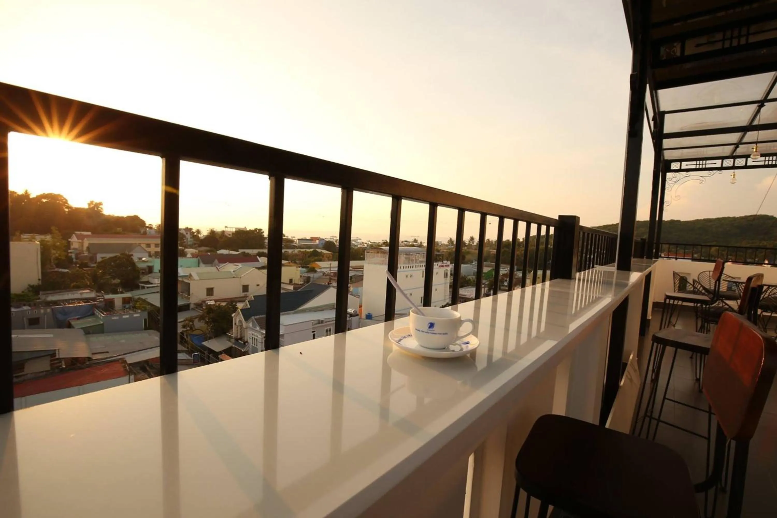Balcony/Terrace in Thanh Vy Hotel