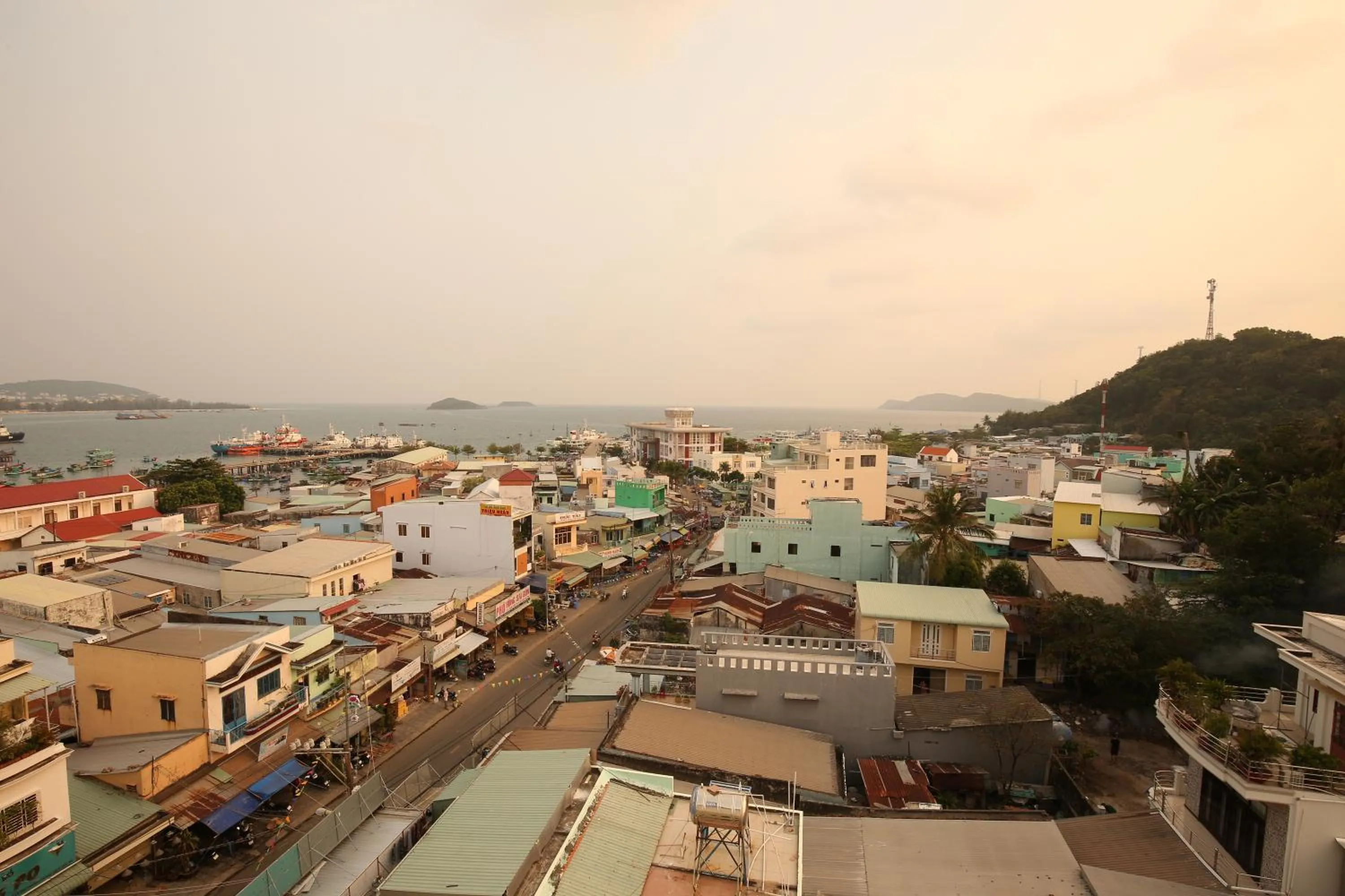 City view in Thanh Vy Hotel