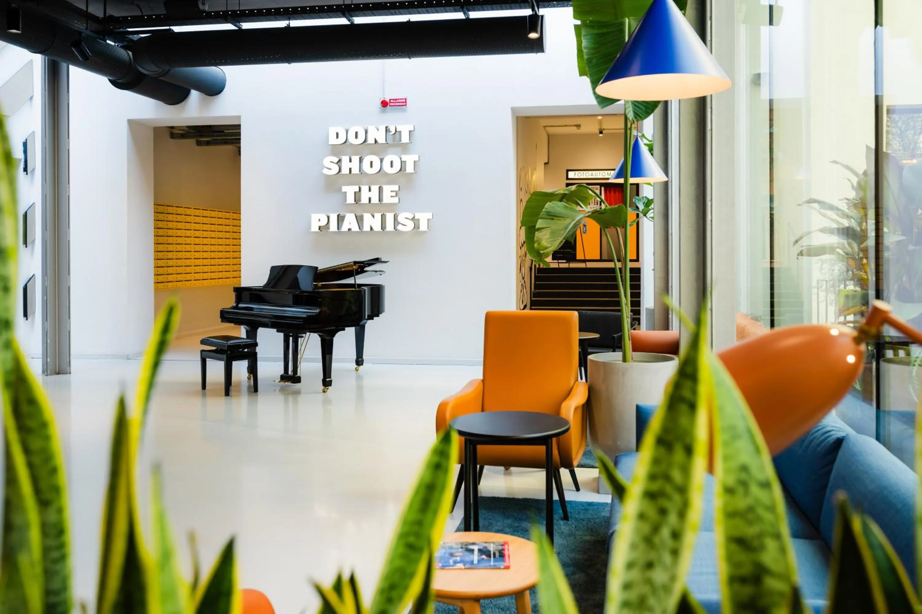 Lobby or reception in The Social Hub Florence Lavagnini