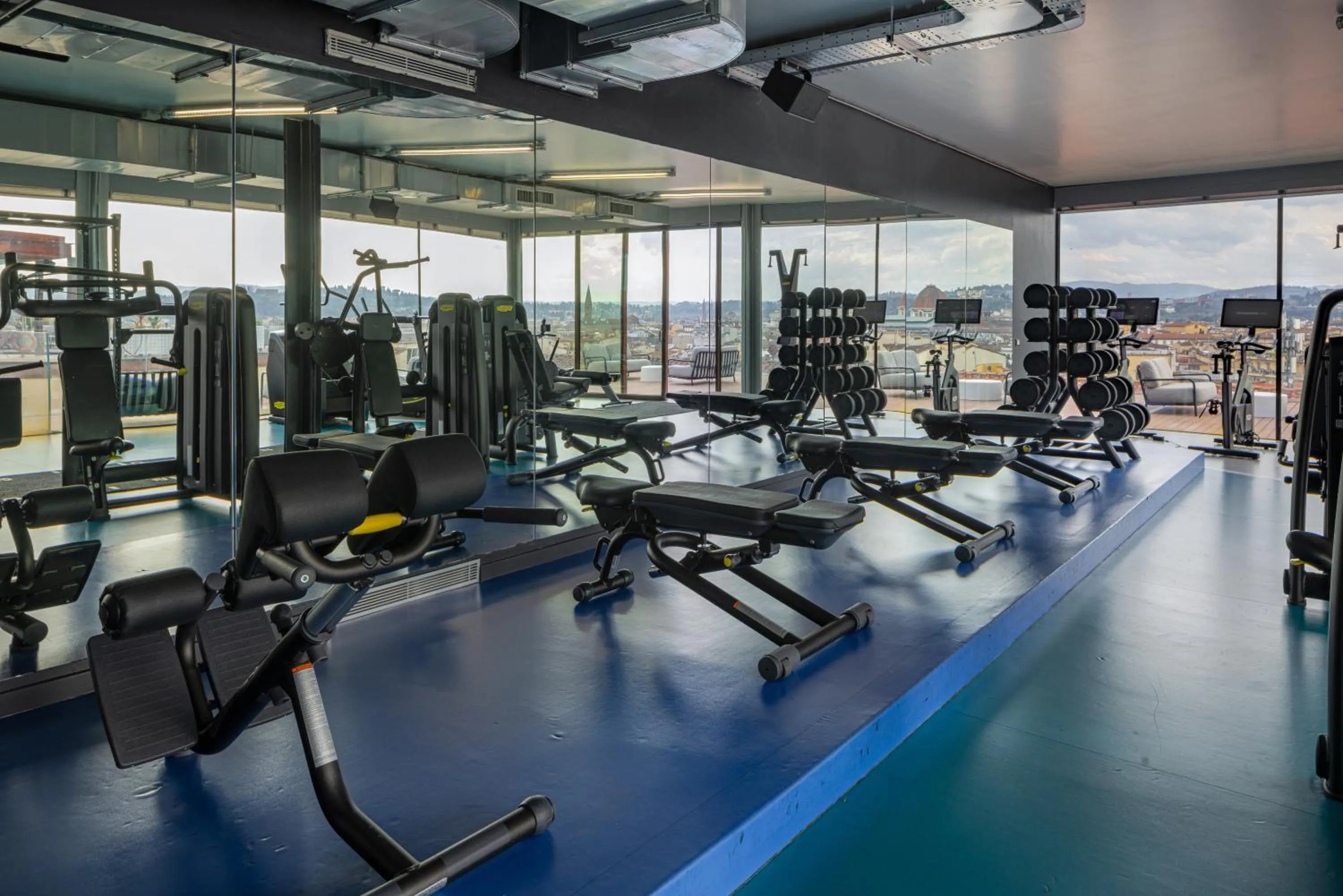 Fitness centre/facilities in The Social Hub Florence Lavagnini