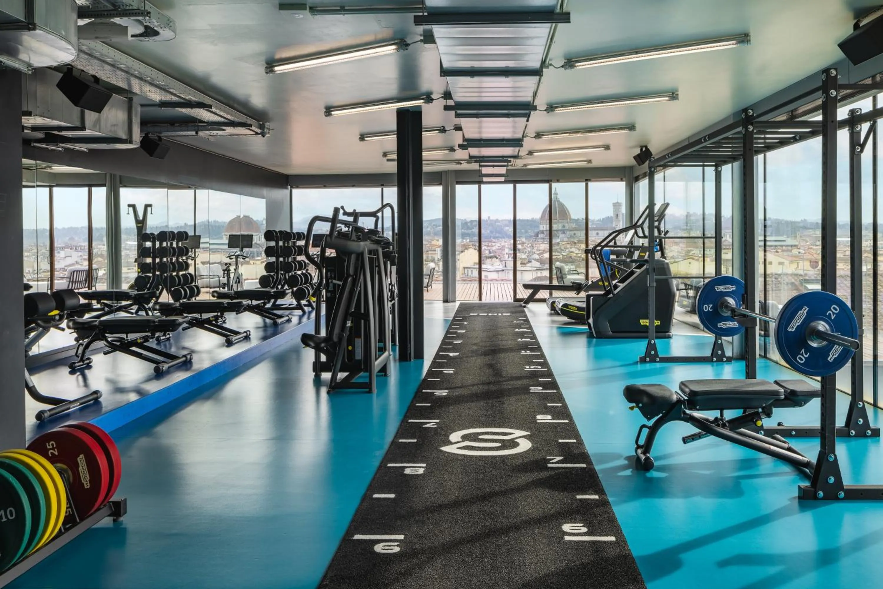 Fitness centre/facilities in The Social Hub Florence Lavagnini