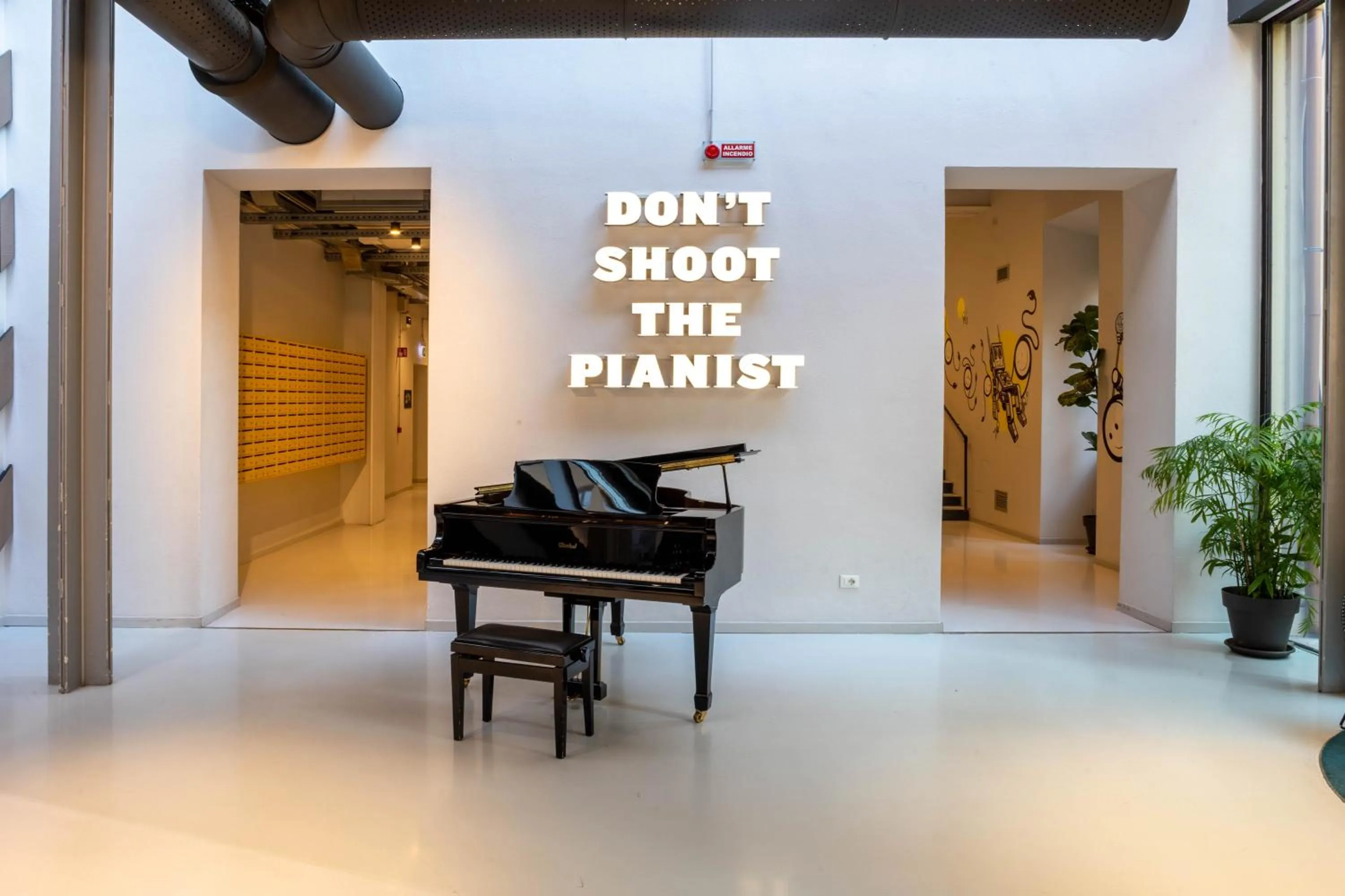 Lobby or reception in The Social Hub Florence Lavagnini