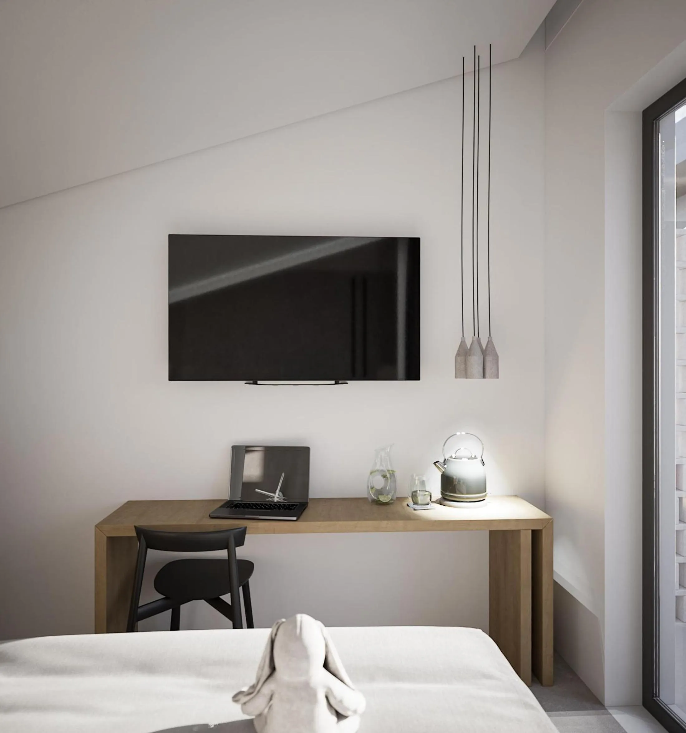 Bathroom, Bed in Dore Boutique Hotel