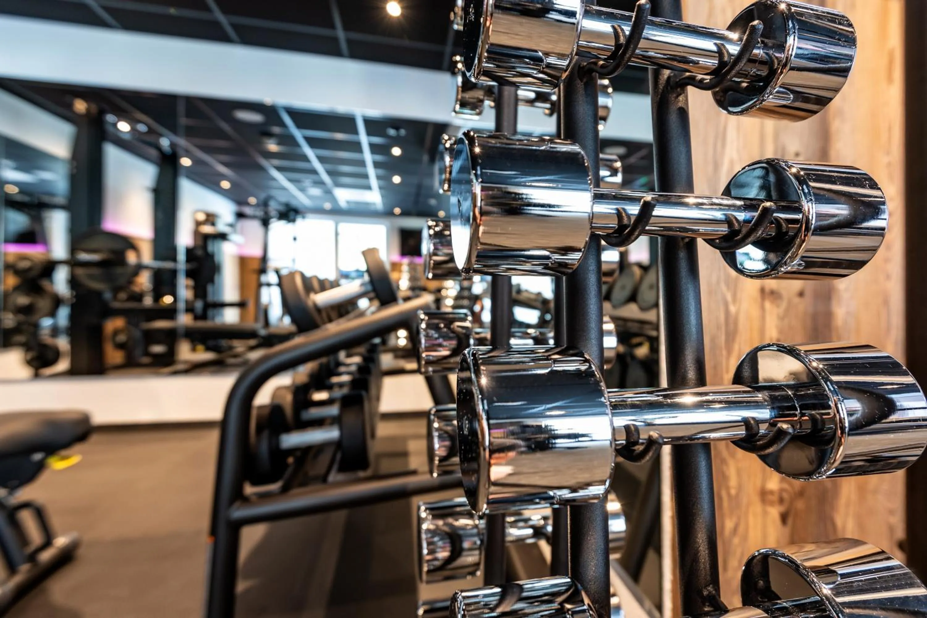 Fitness centre/facilities in Alpenhof Hotel Garni Suprême