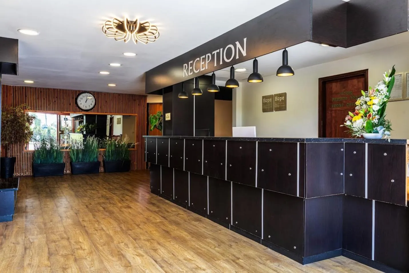 Lobby or reception in Inbar Hotel
