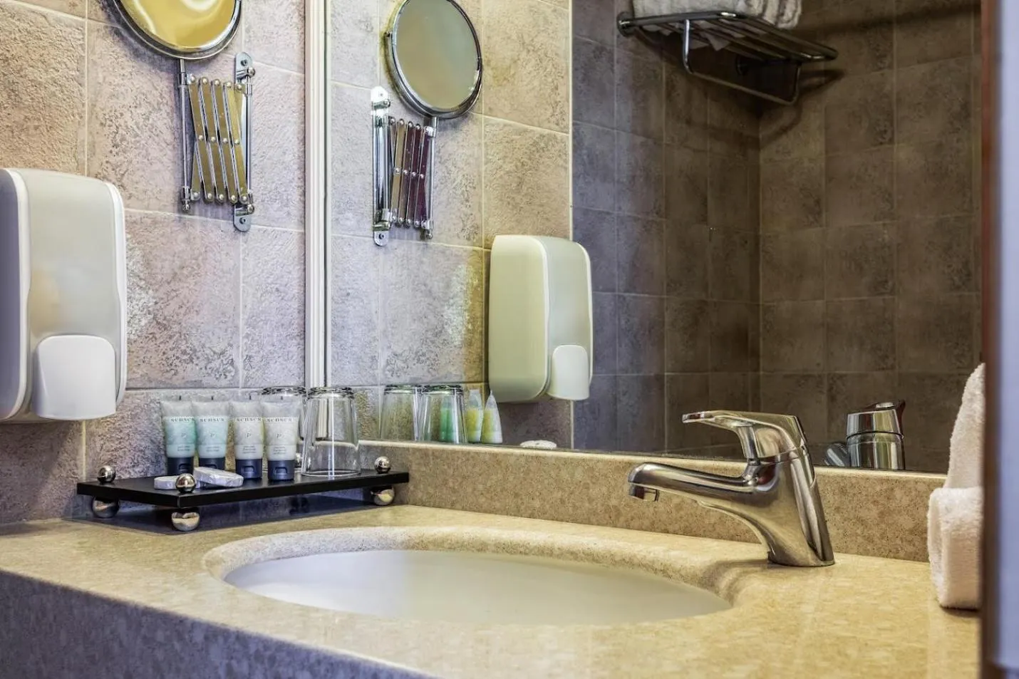 Bathroom in Inbar Hotel