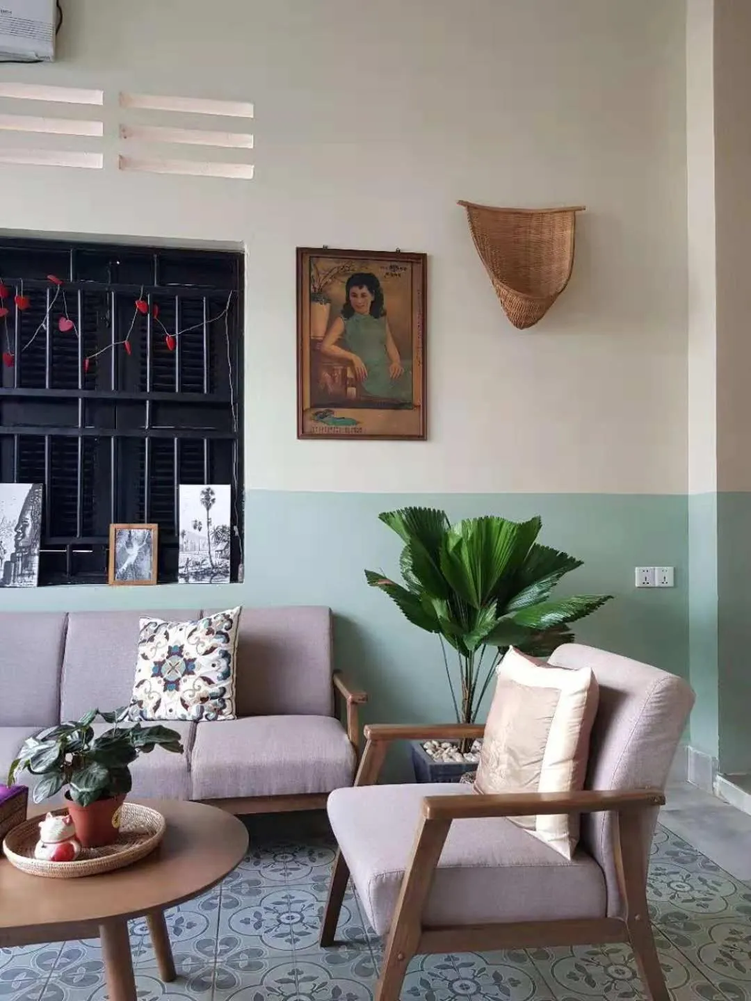 Seating area in Summer Bliss Boutique