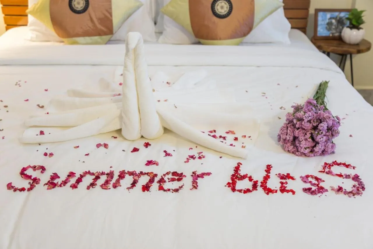 Bed in Summer Bliss Boutique