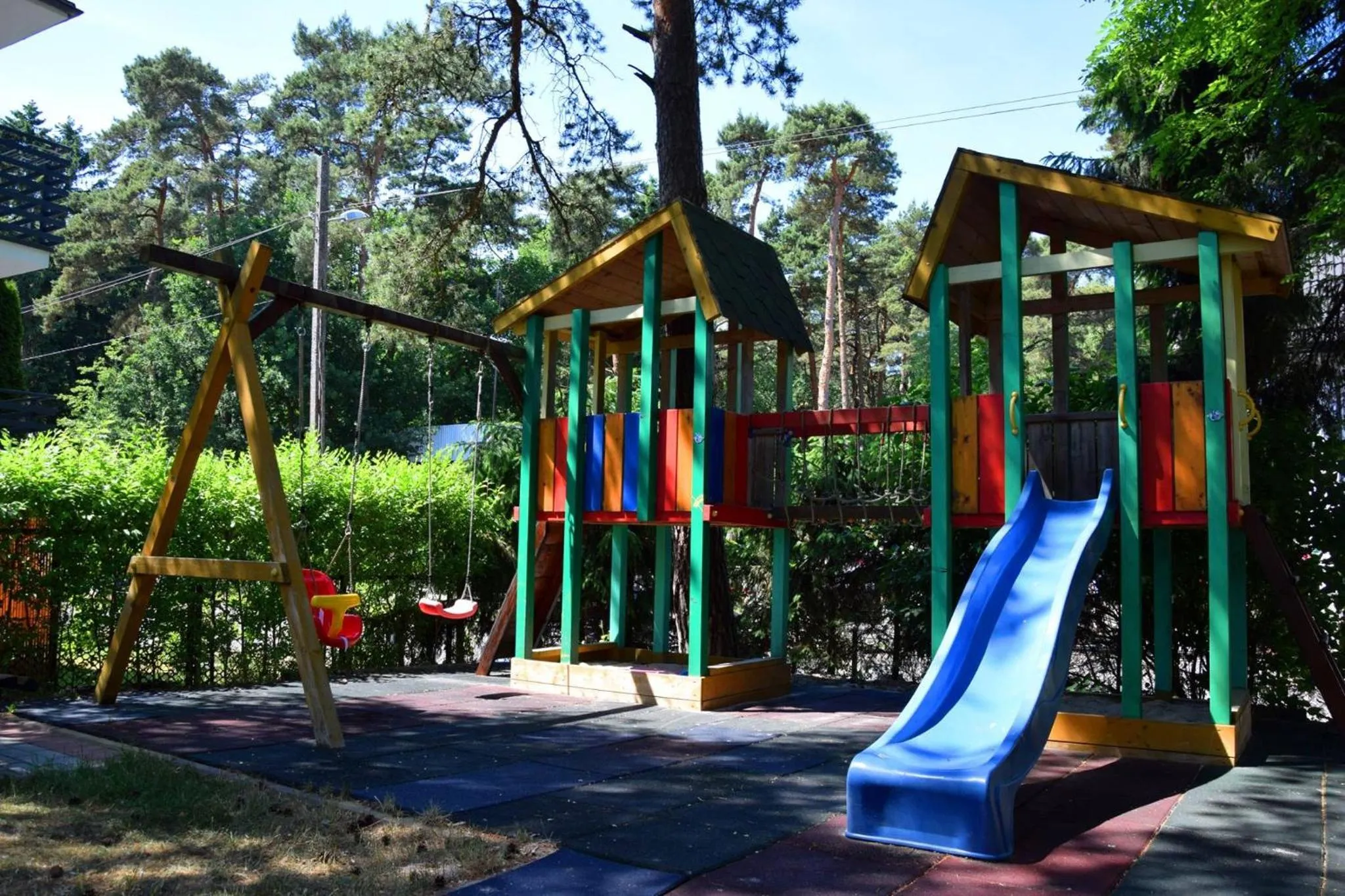 Children play ground in Dom Gościnny Matex