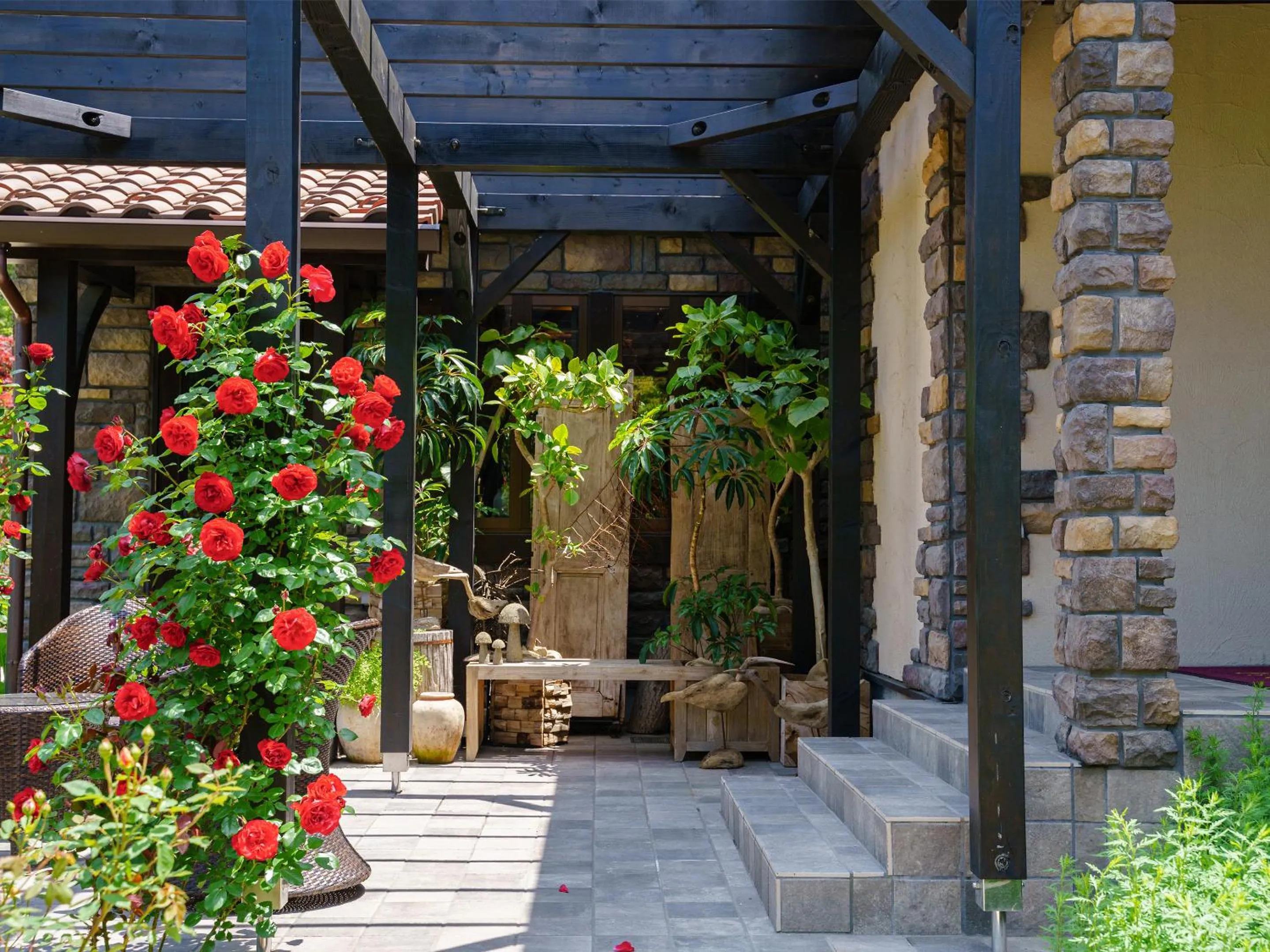 Garden in Le Grand Karuizawa Hotel and Resort