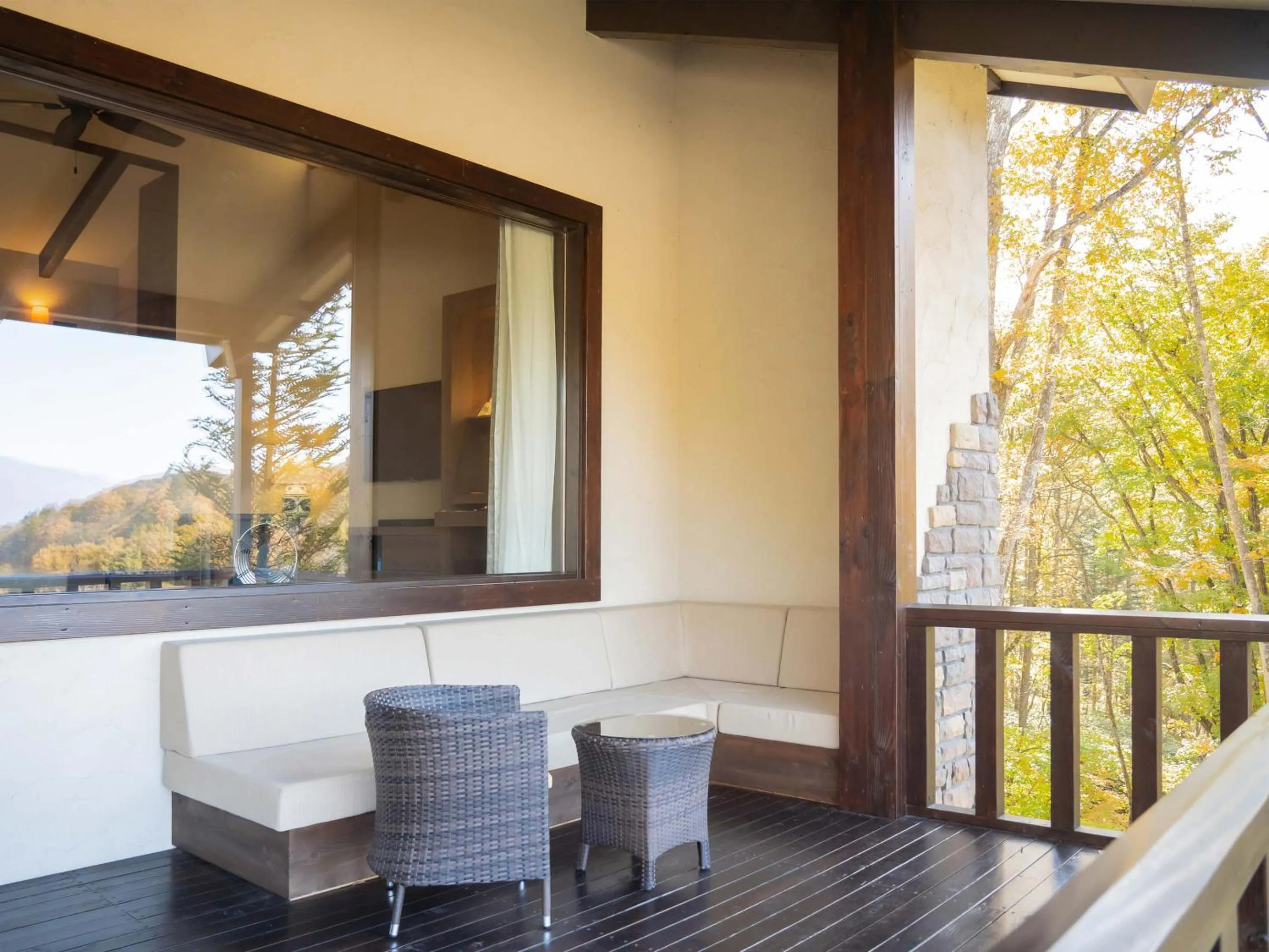 Balcony/Terrace in Le Grand Karuizawa Hotel and Resort