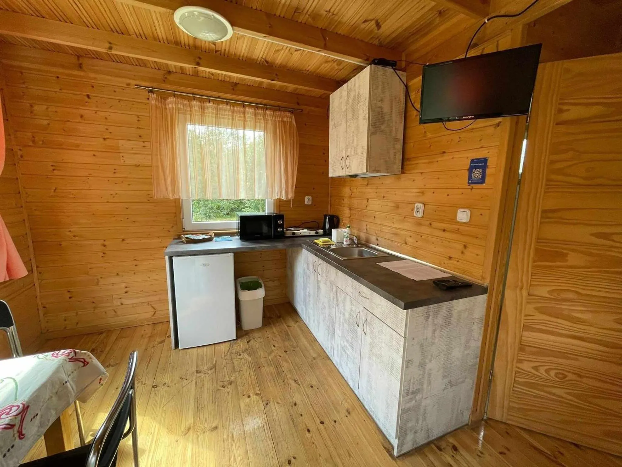 Kitchen or kitchenette in Wypoczynek Hnatczak
