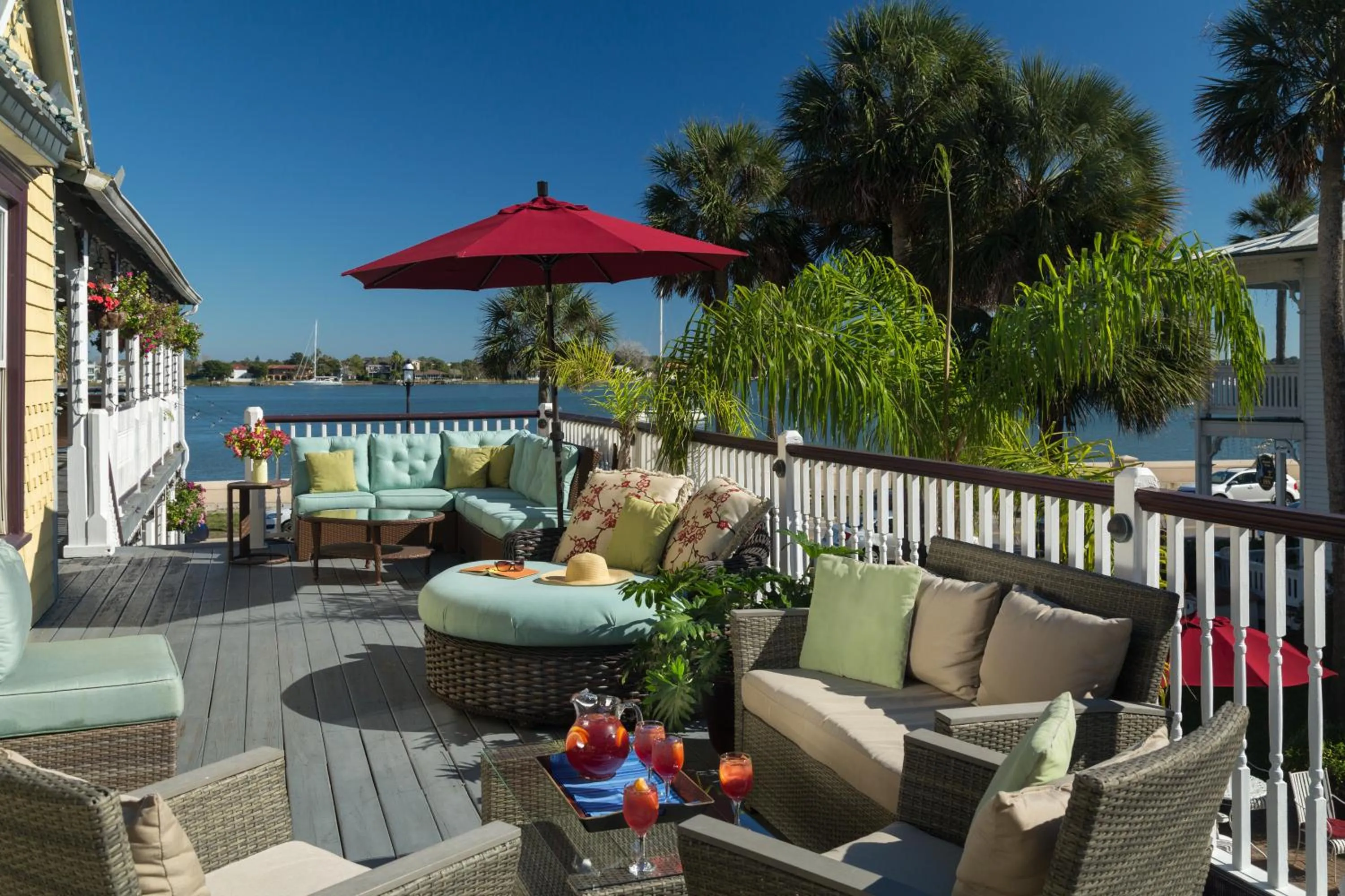 Balcony/Terrace in Bayfront Marin House